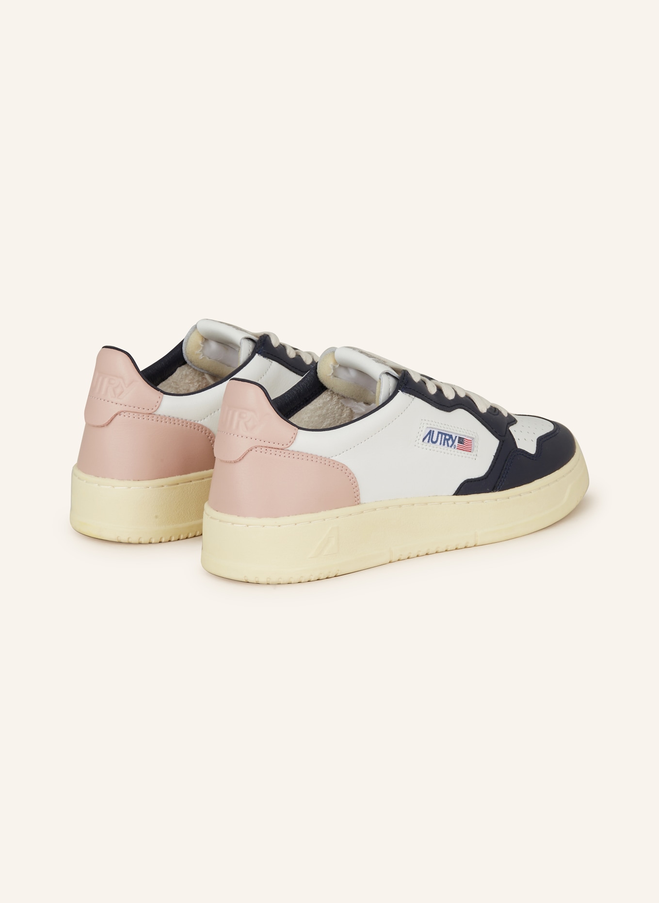 AUTRY Sneakers, Color: WHITE/ DARK BLUE/ ROSE (Image 2)