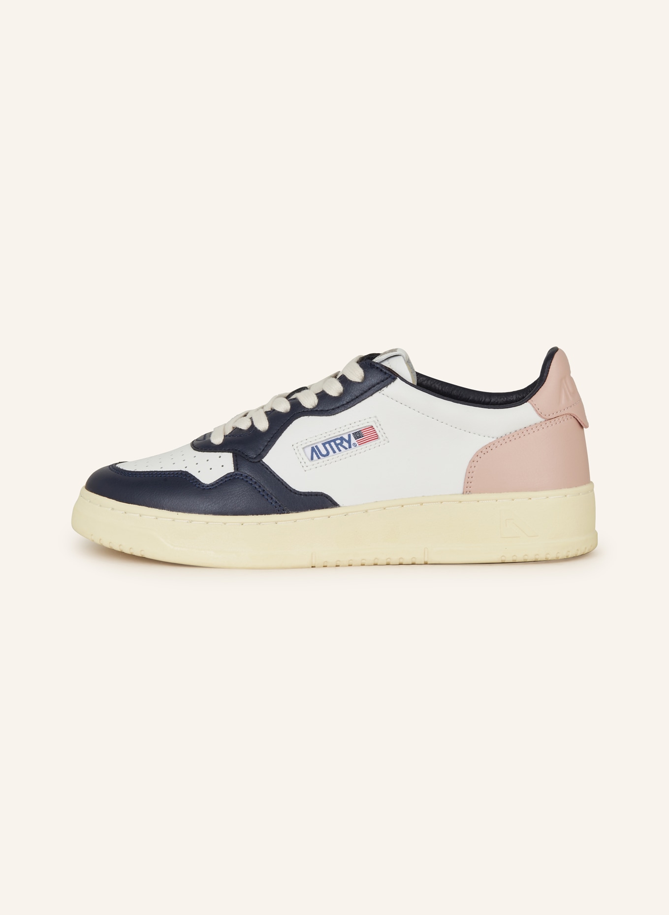 AUTRY Sneakers, Color: WHITE/ DARK BLUE/ ROSE (Image 4)
