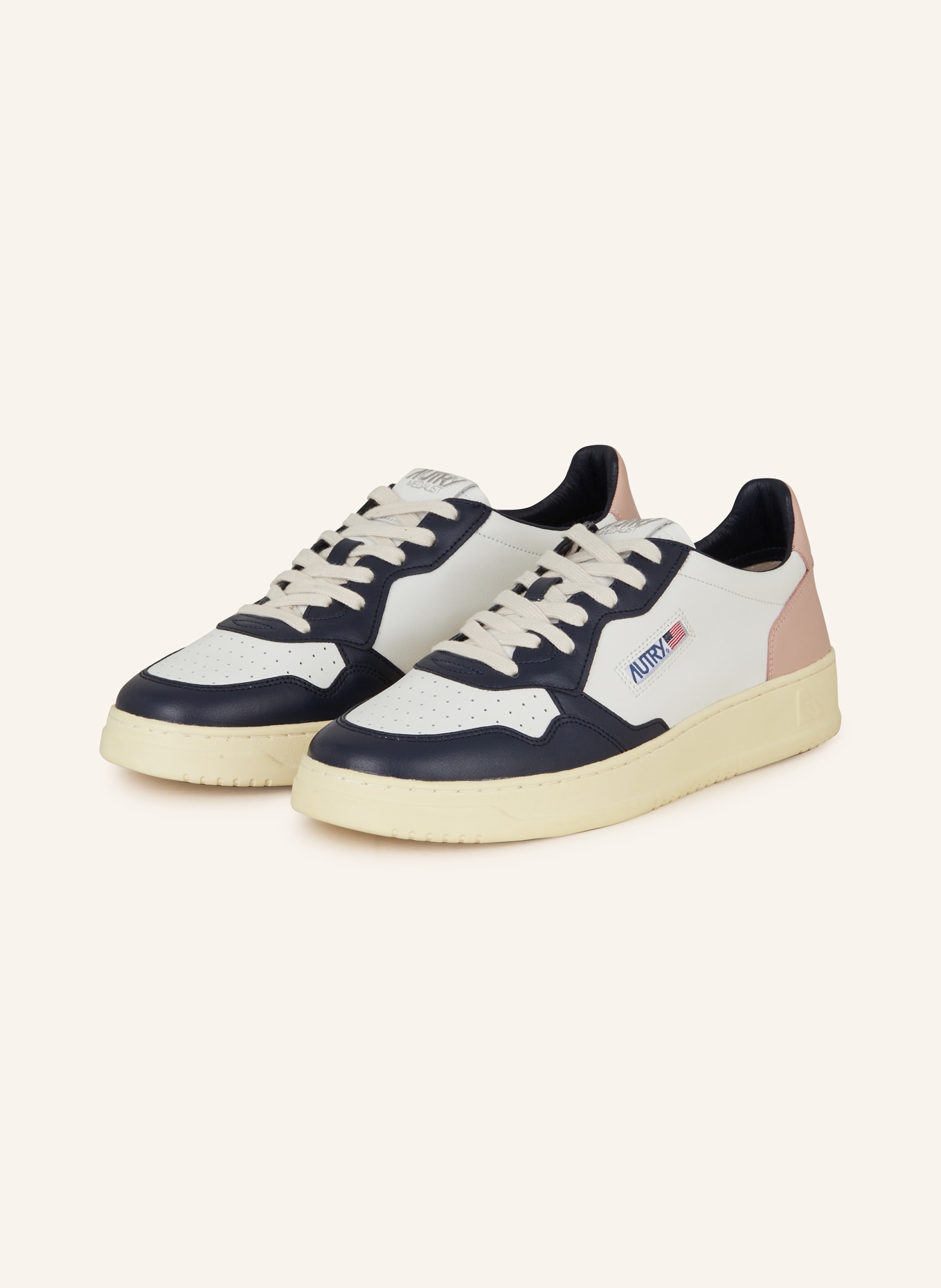 AUTRY Sneakers, Color: DARK BLUE/ WHITE/ ROSE (Image 1)