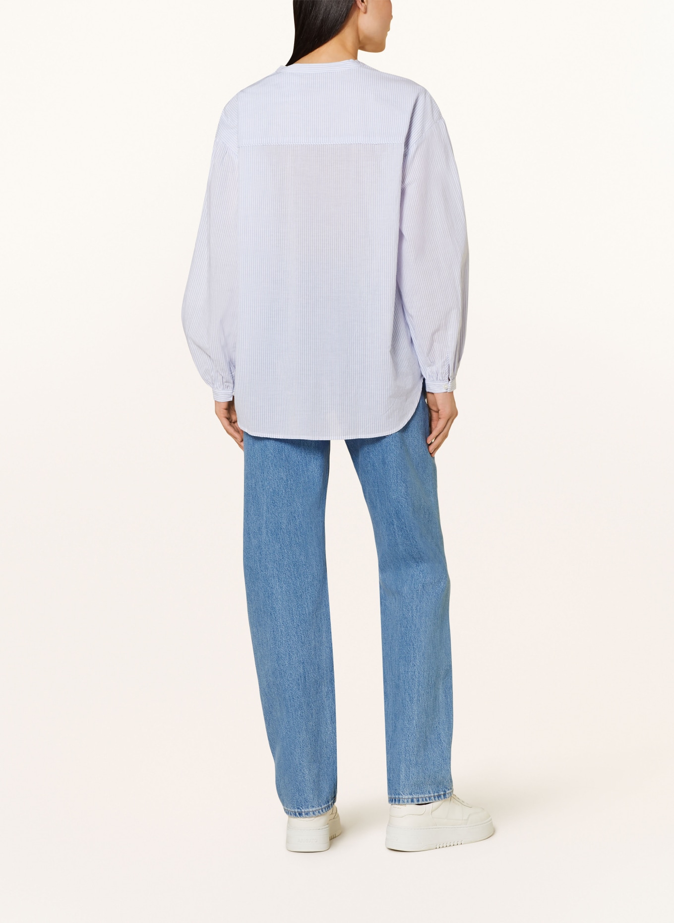 Pepe Jeans Blouse POLINA, Color: LIGHT BLUE/ WHITE (Image 3)