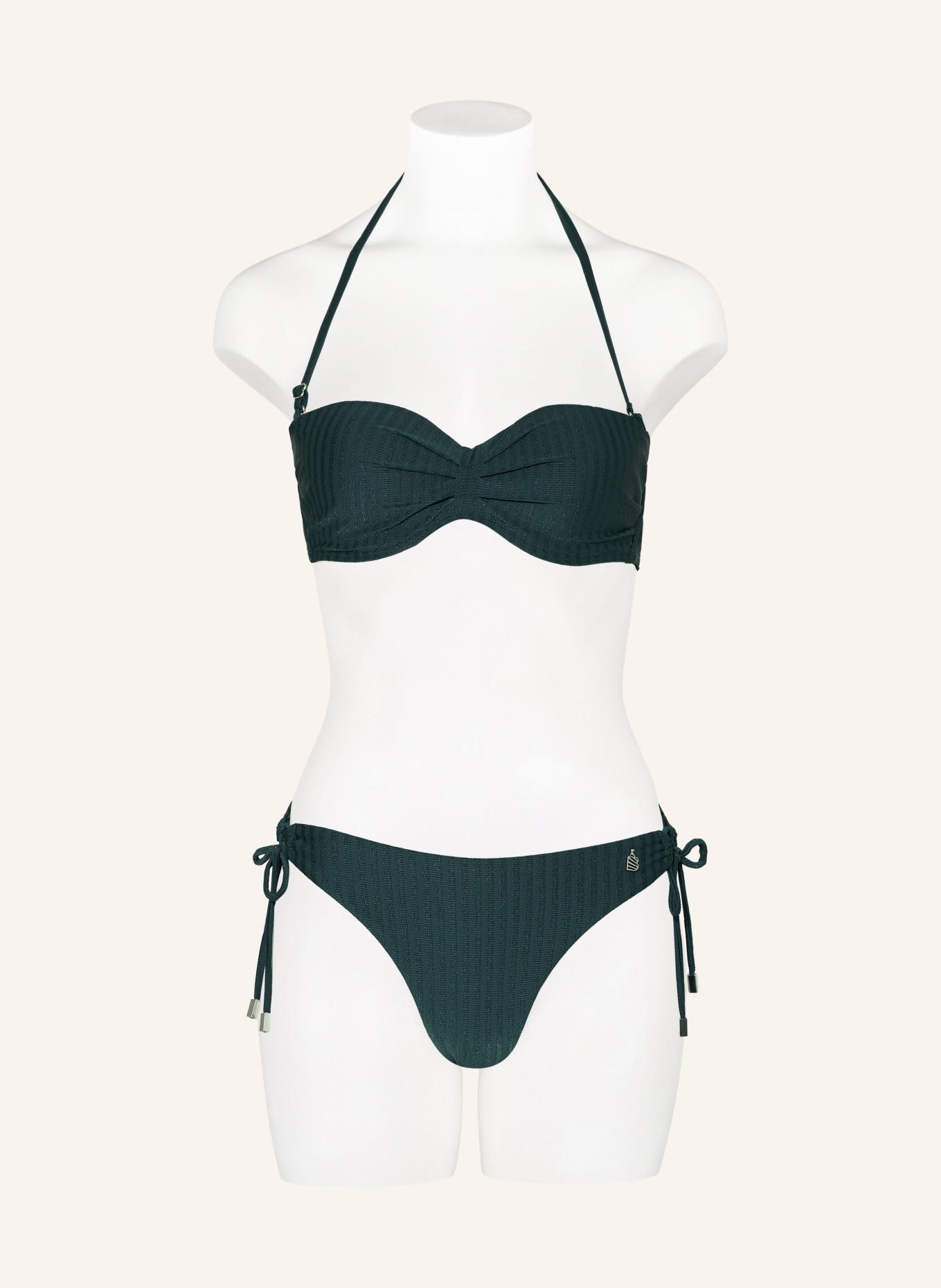 BEACHLIFE Underwired bikini top REFLECTING POND, Color: TEAL (Image 4)