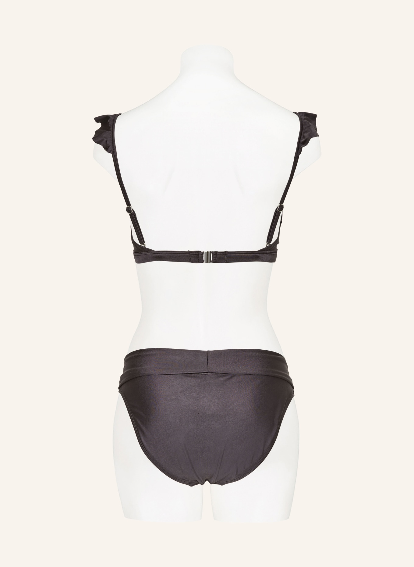 BEACHLIFE Basic-Bikini-Hose DARK GREY, Farbe: DUNKELGRAU (Bild 3)