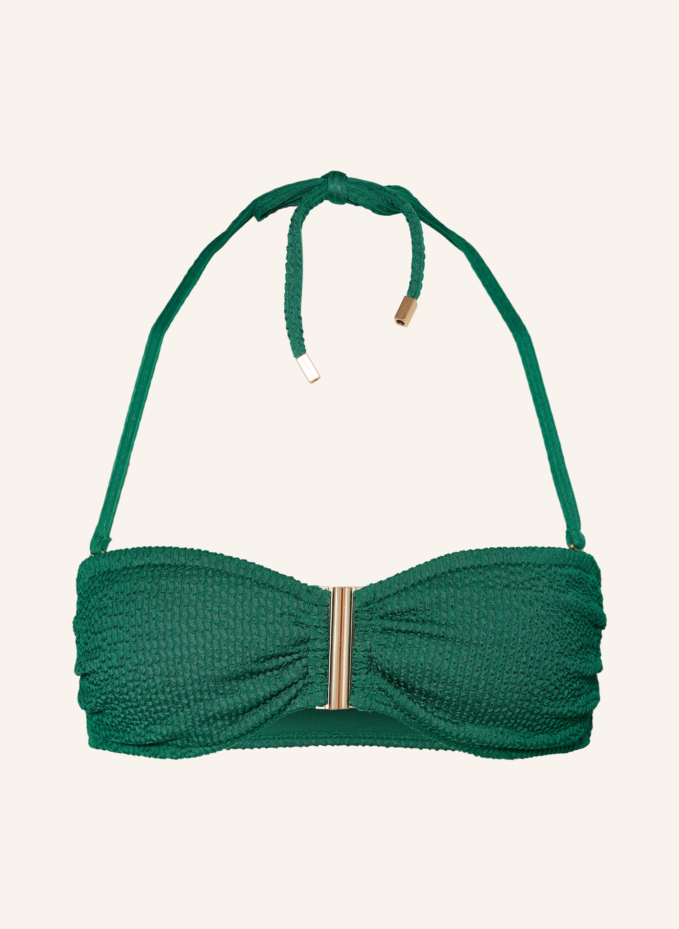BEACHLIFE Bandeau bikini top FRESH GREEN, Color: GREEN (Image 1)