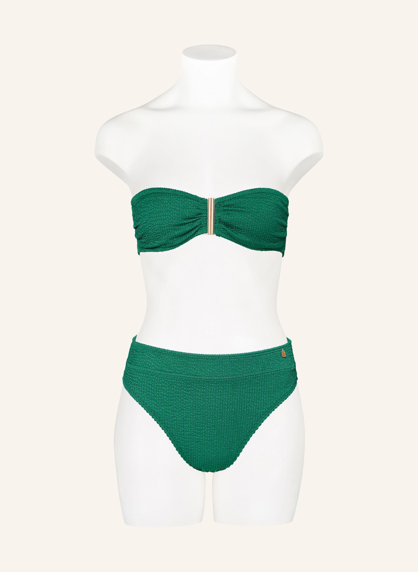 BEACHLIFE Bandeau bikini top FRESH GREEN, Color: GREEN (Image 4)