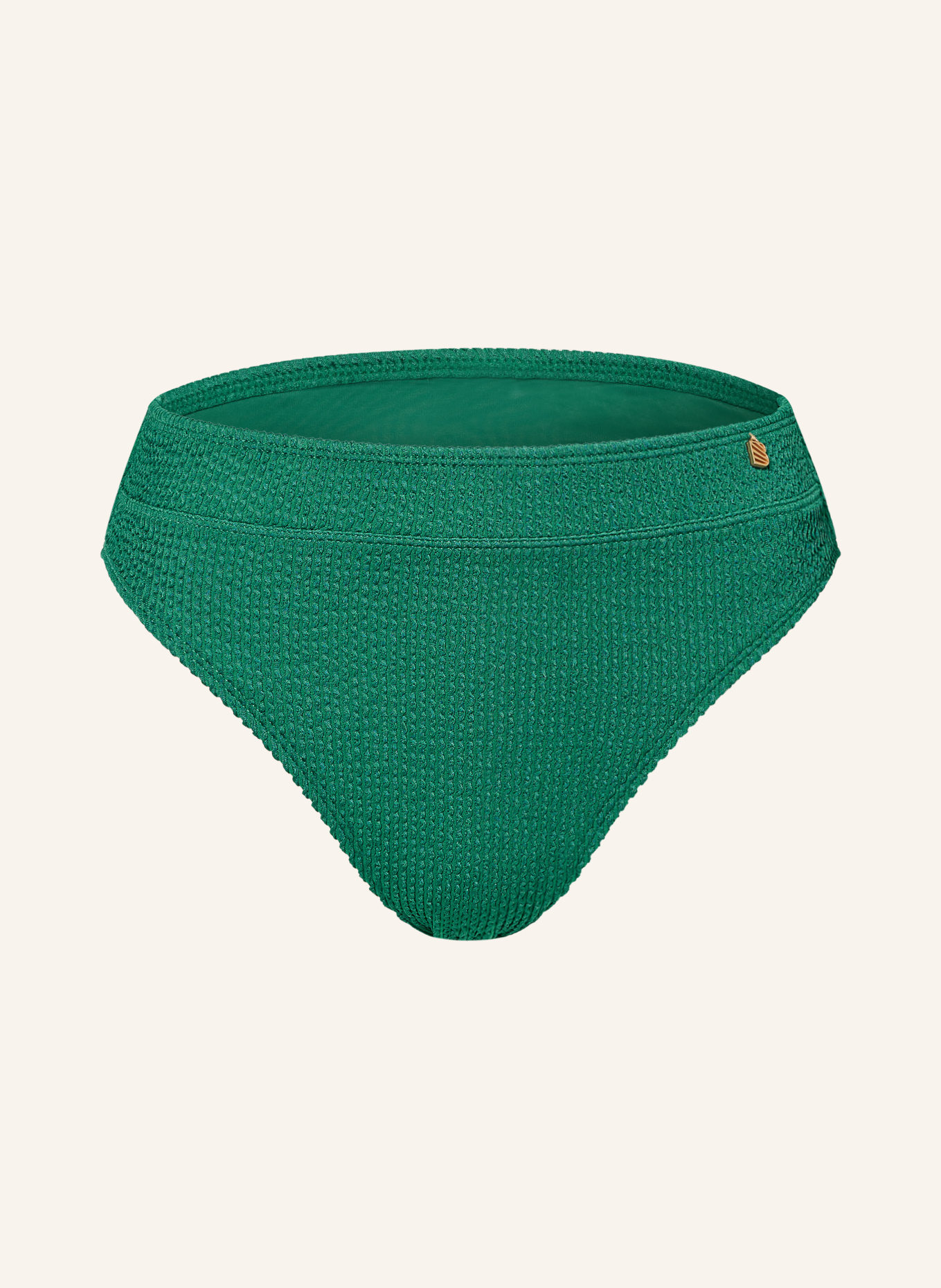 BEACHLIFE High-waist bikini bottoms FRESH GREEN, Color: GREEN (Image 1)