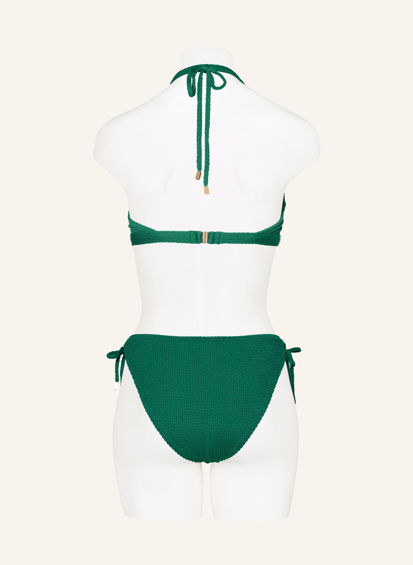 BEACHLIFE Halter neck bikini top FRESH GREEN, Color: GREEN (Image 3)
