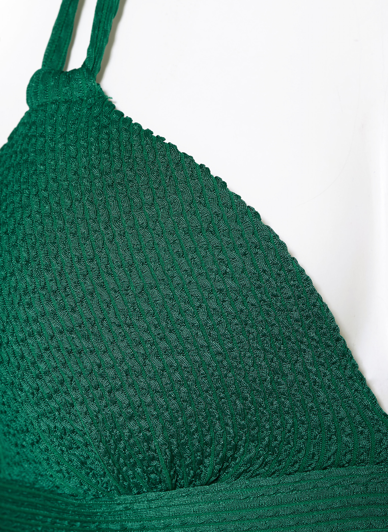 BEACHLIFE Góra od bikini wiązana na szyi FRESH GREEN, Kolor: ZIELONY (Obrazek 4)