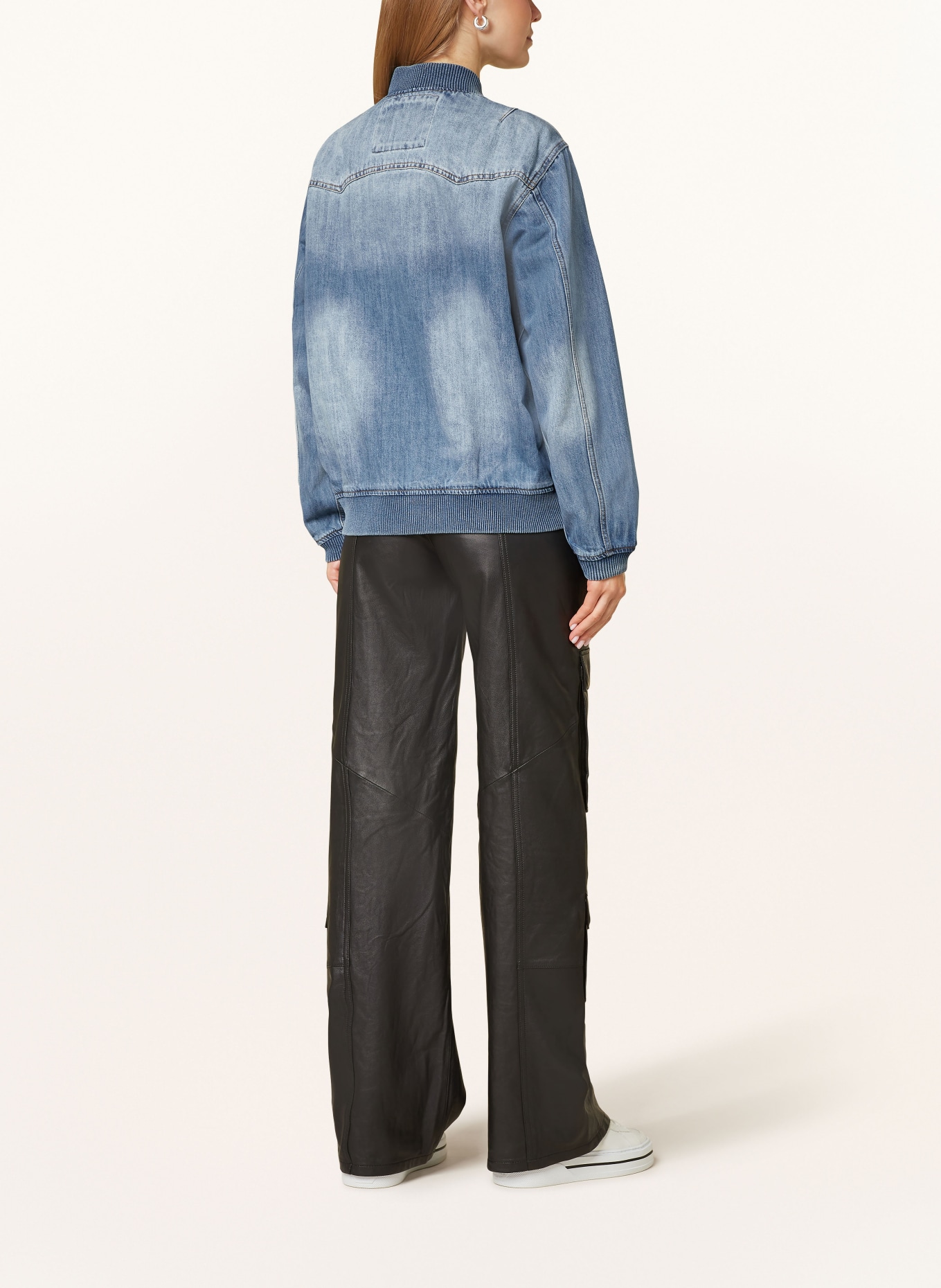 ORIGINAL BOMBERS Bluzon jeansowy, Kolor: NIEBIESKI (Obrazek 3)