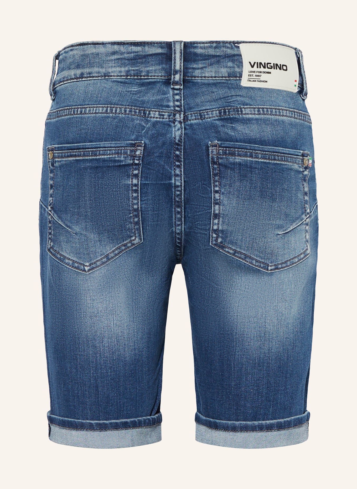 VINGINO Szorty jeansowe CHARLIE, Kolor: MID BLUE WASH (Obrazek 2)
