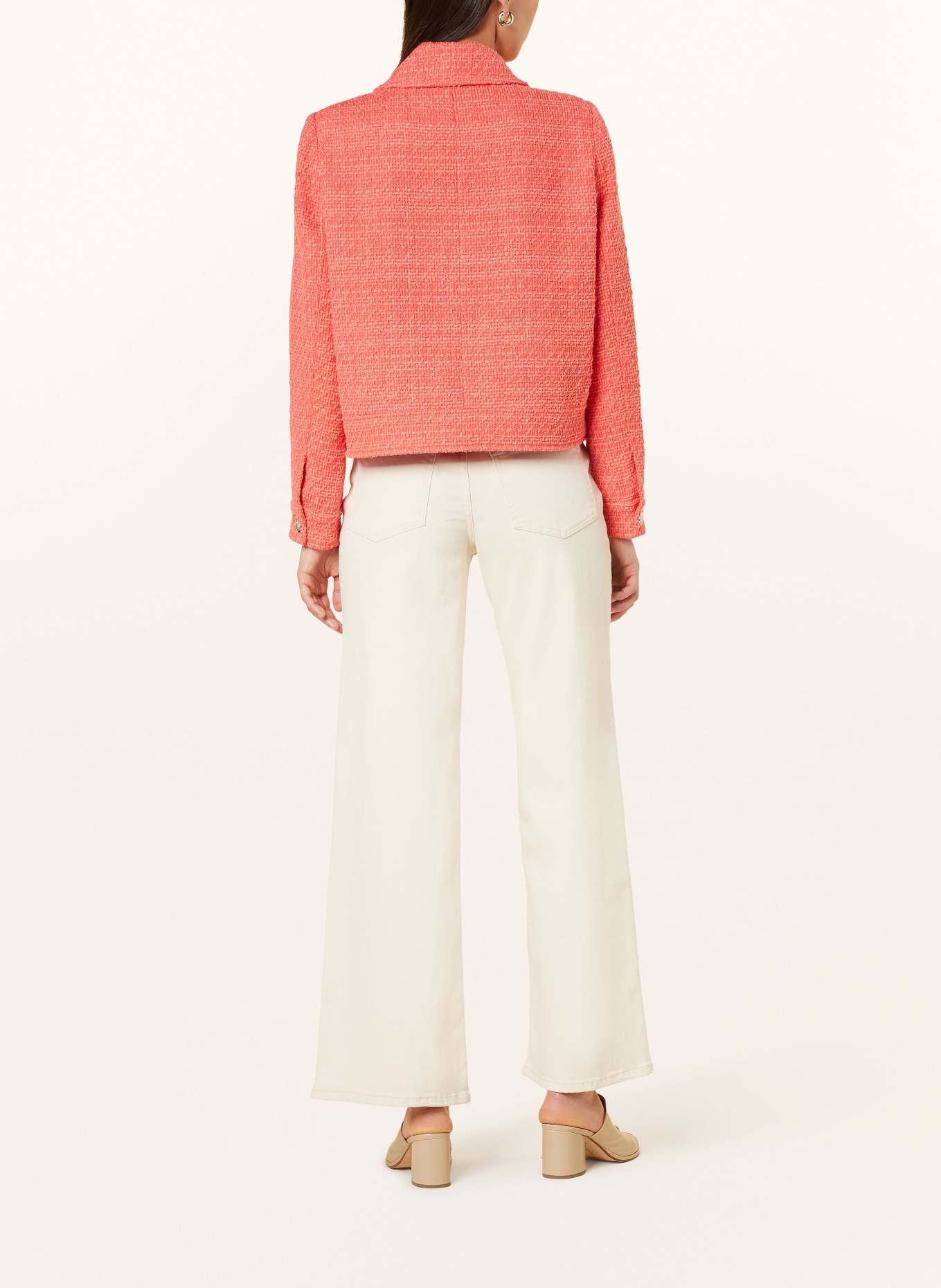 SUNCOO Tweed jacket DOLLY, Color: 23 CORAIL (Image 3)