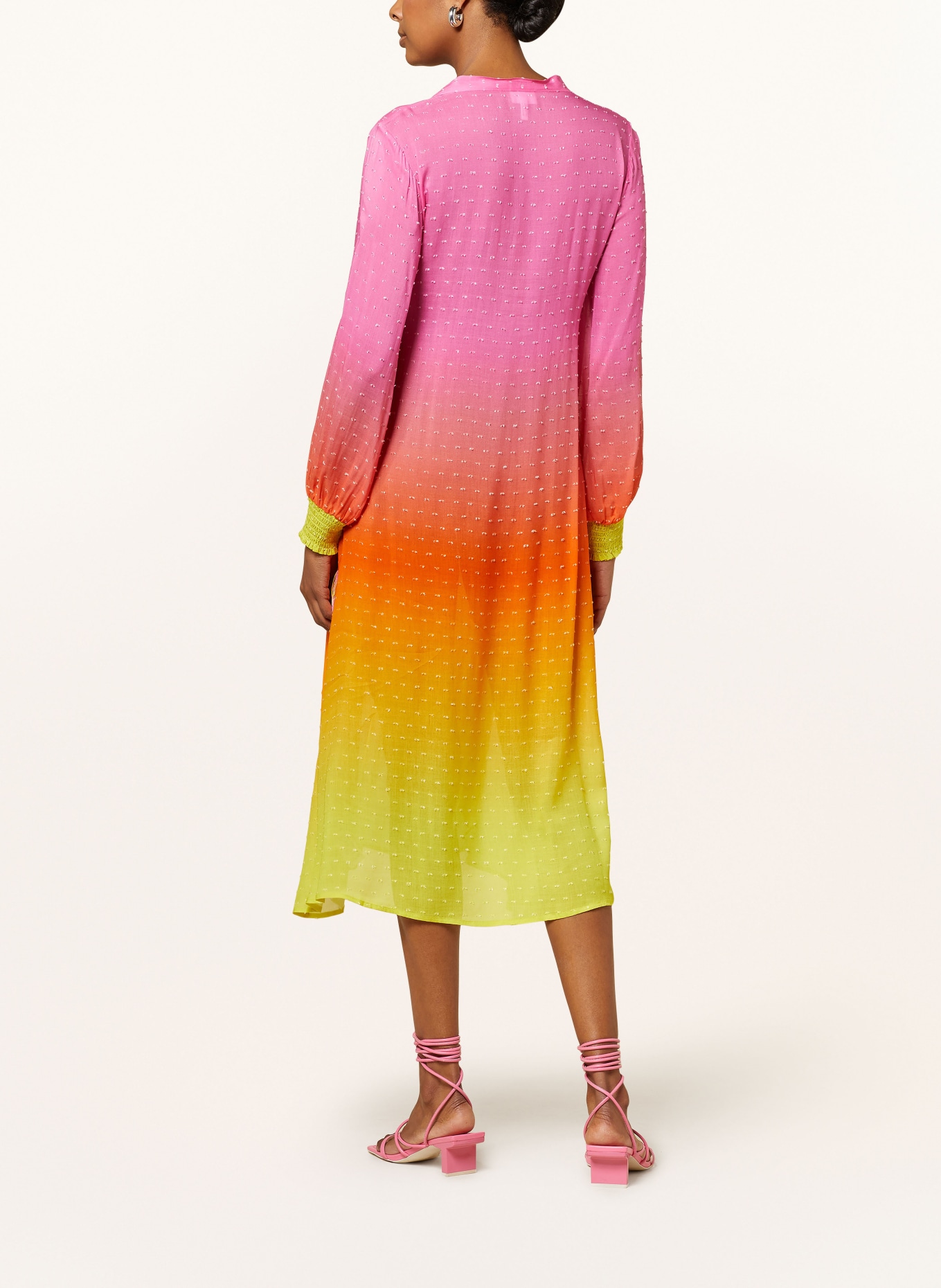 SPORTALM Dress, Color: PINK/ ORANGE/ YELLOW (Image 3)
