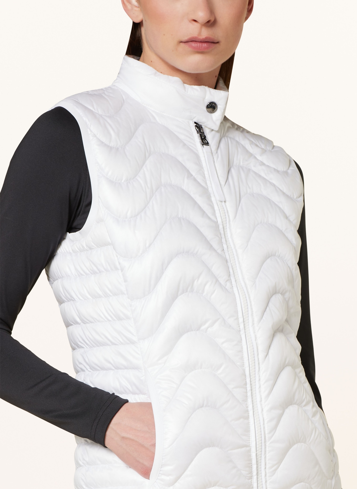 BOGNER Down vest KLEO-D, Color: WHITE (Image 4)