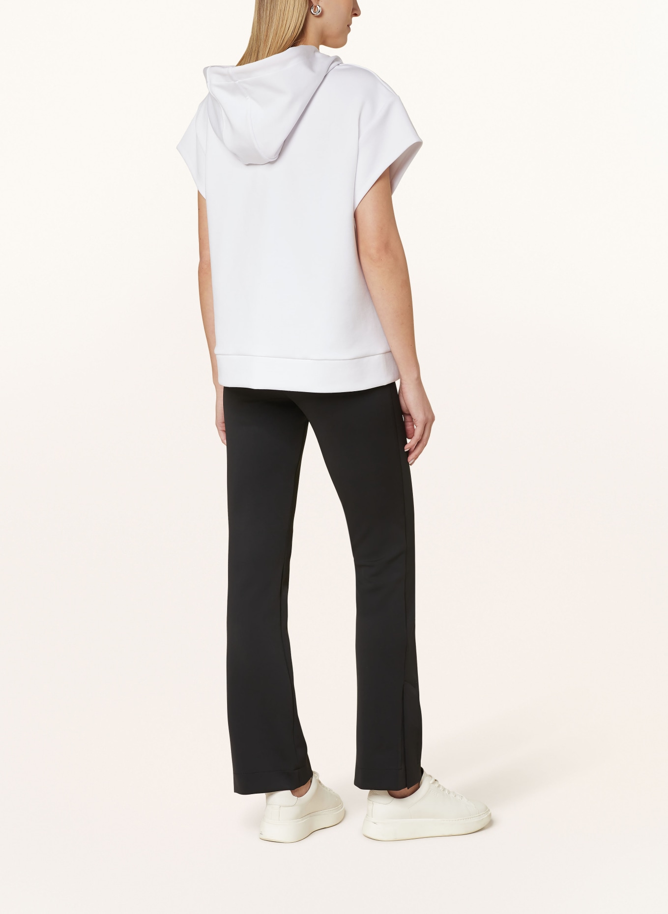 SPORTALM Sweatshirt, Color: WHITE/ BLACK/ NEON YELLOW (Image 3)