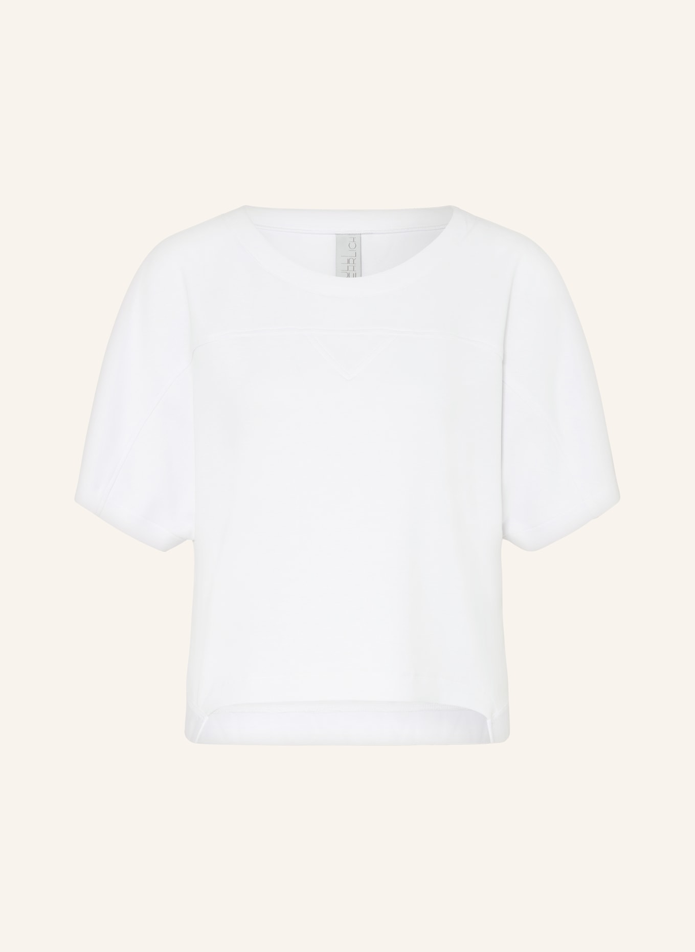 ULLI EHRLICH SPORTALM T-Shirt, Farbe: WEISS (Bild 1)