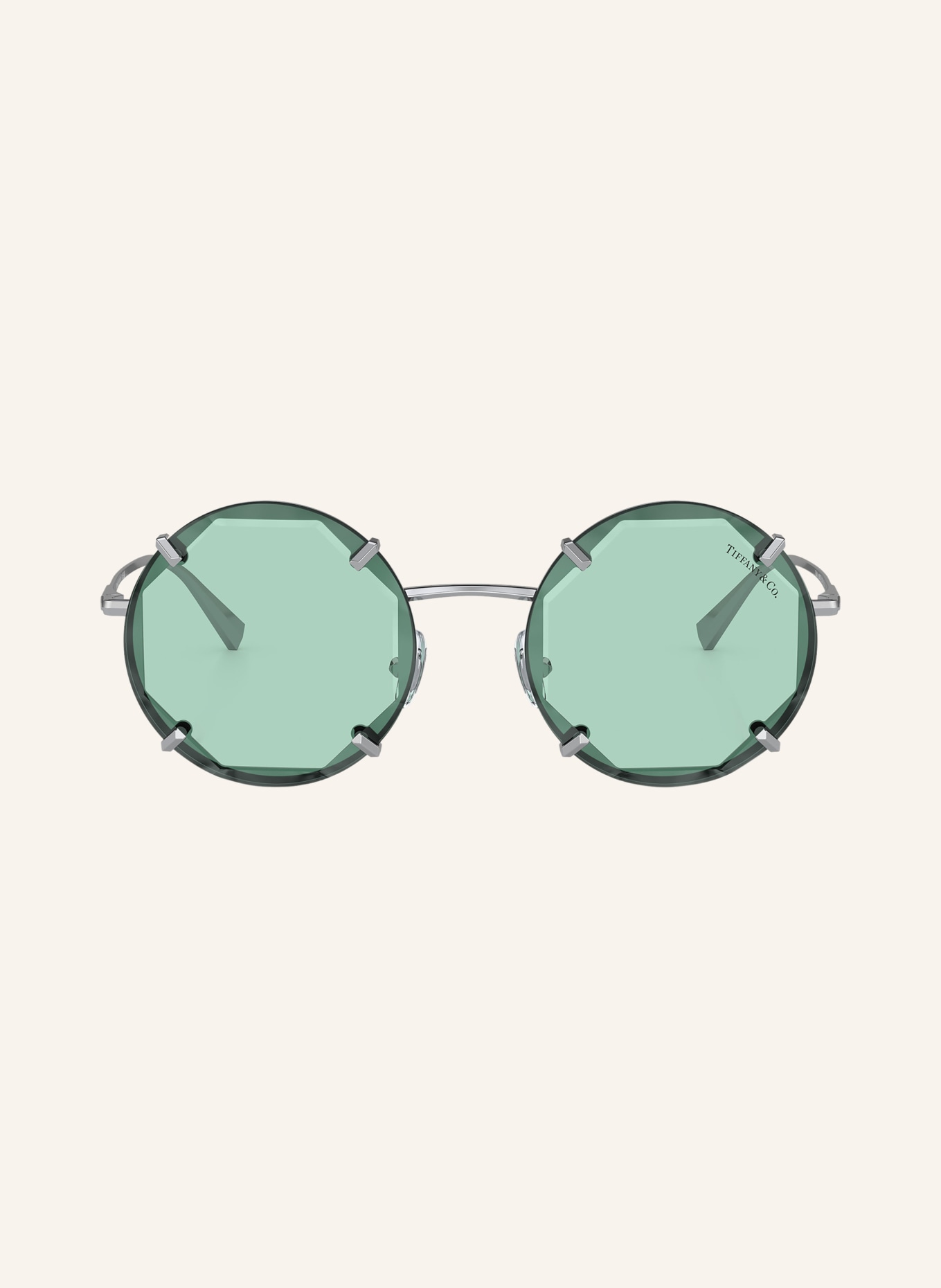 TIFFANY & Co. Sunglasses TF3091, Color: 6001D9 - SILVER/ LIGHT BLUE (Image 2)