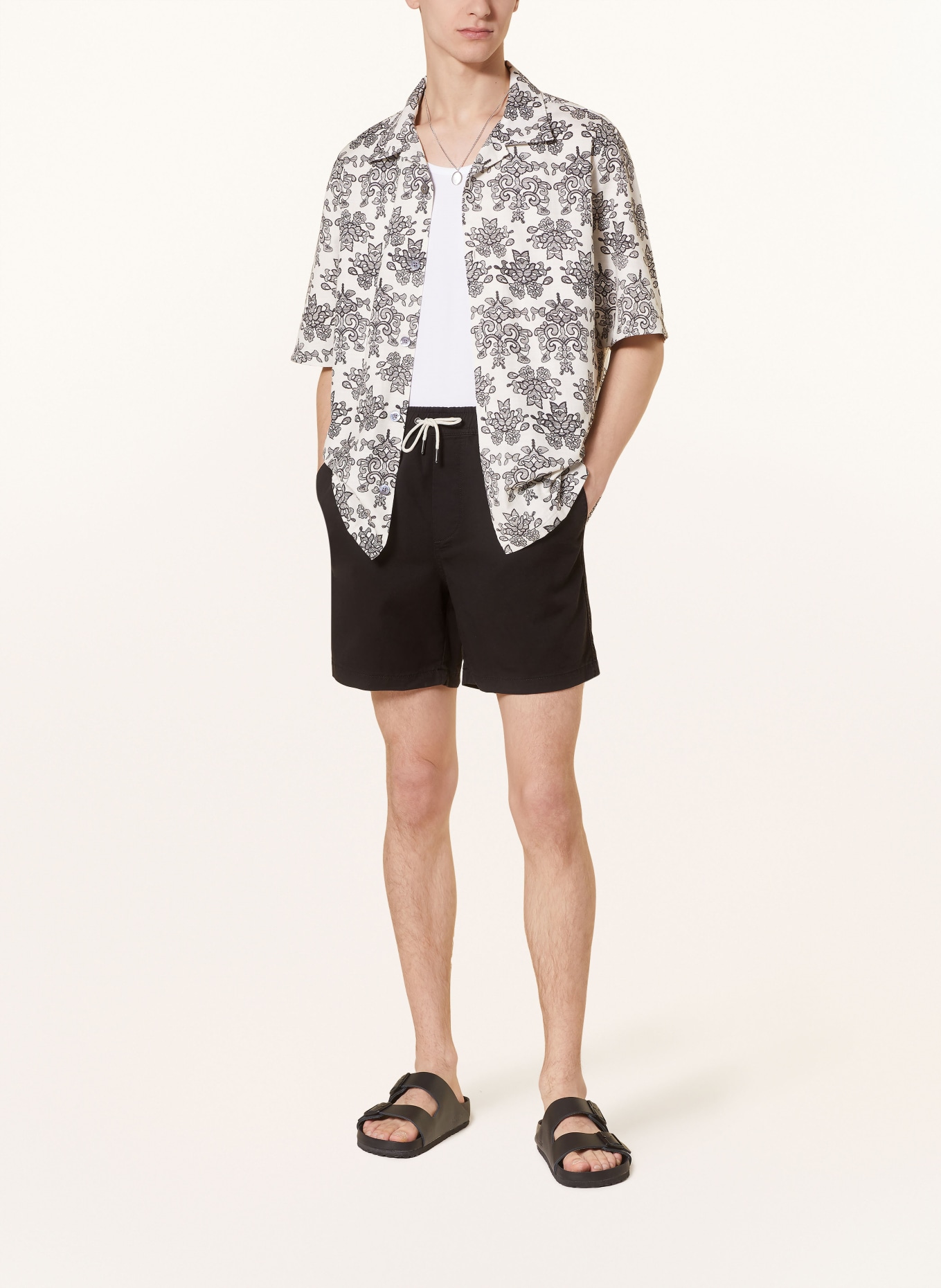 NN.07 Shorts GREGOR: SCHWARZ