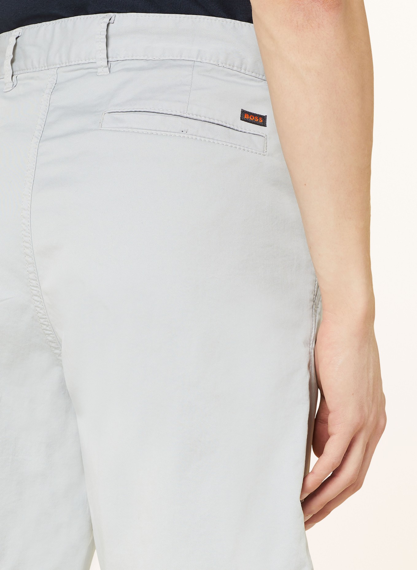 BOSS Shorts CHINO Slim Fit, Farbe: HELLGRAU (Bild 6)