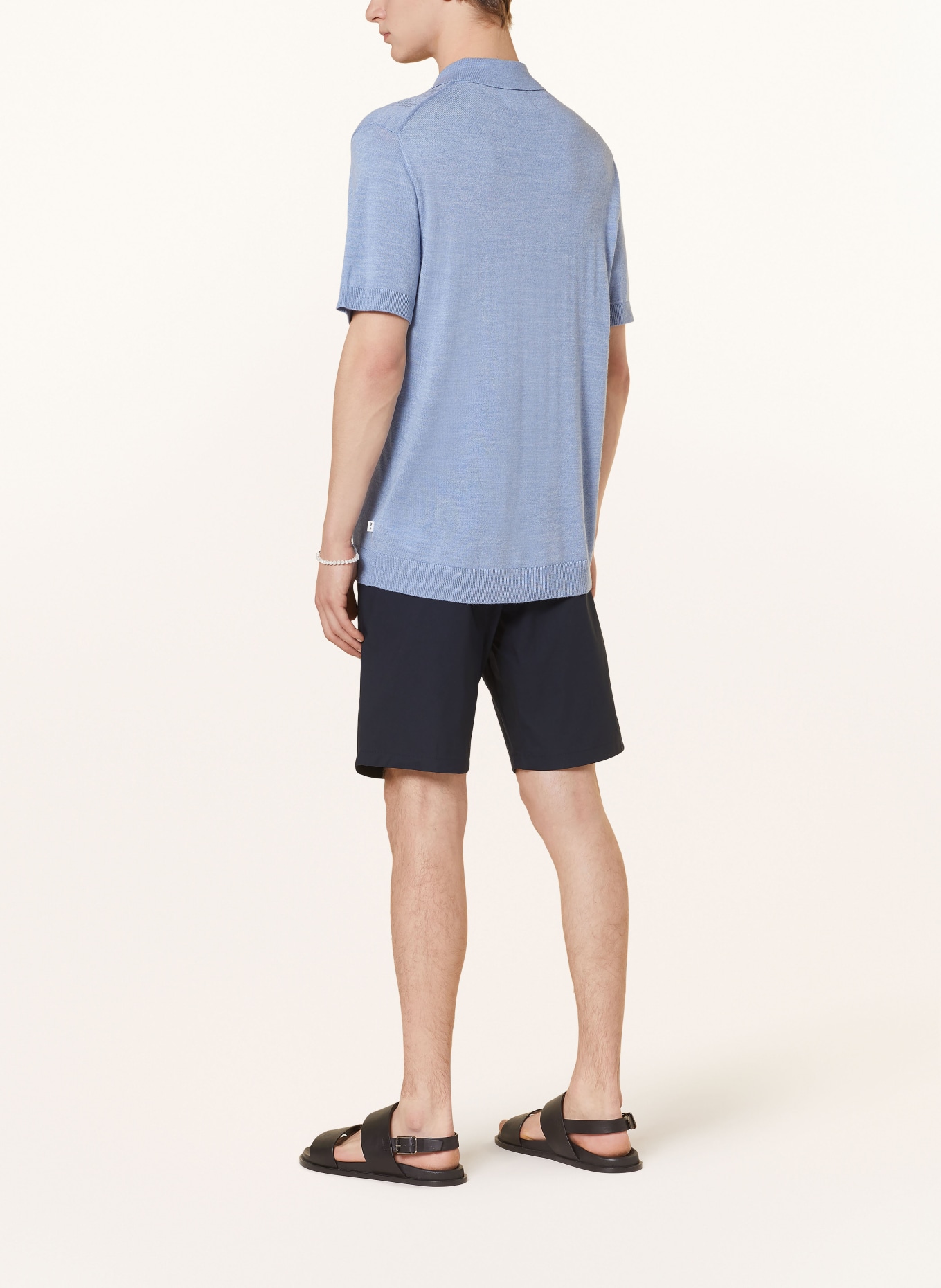 NN.07 Shorts SEB 1680 regular fit, Color: DARK BLUE (Image 3)