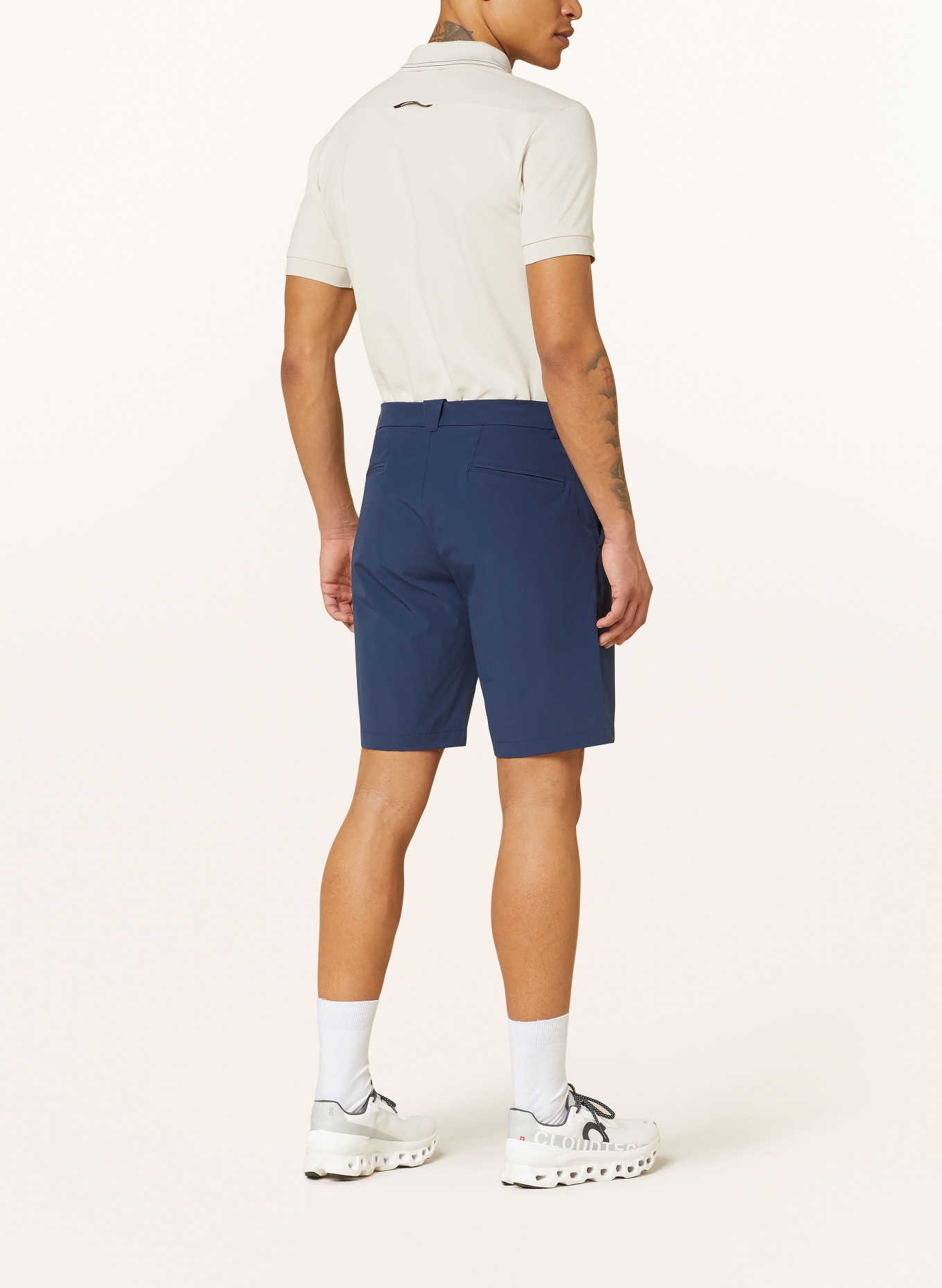 EA7 EMPORIO ARMANI Golf shorts, Color: DARK BLUE (Image 3)