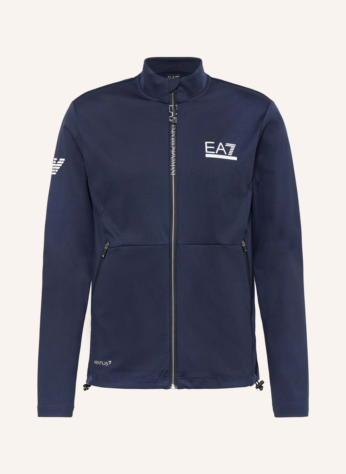 EA7 EMPORIO ARMANI Jacket, Color: DARK BLUE (Image 1)