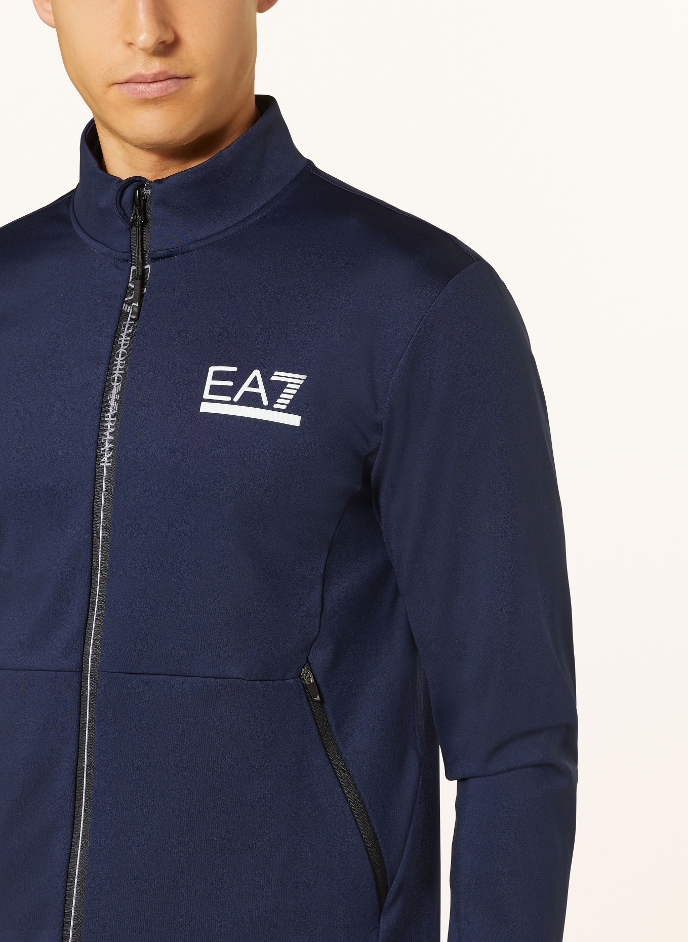 EA7 EMPORIO ARMANI Jacket, Color: DARK BLUE (Image 4)