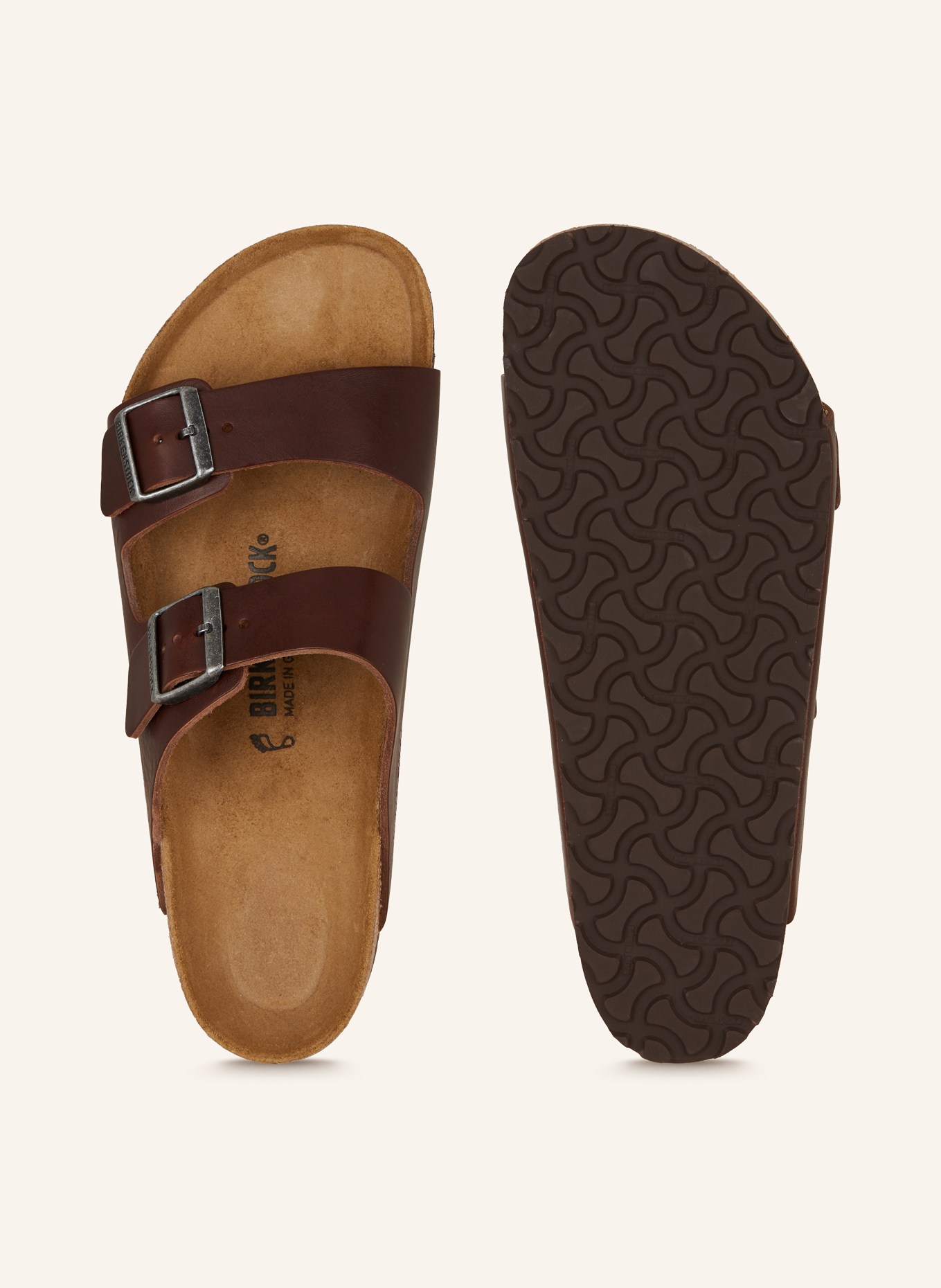 BIRKENSTOCK Pantofle ARIZONA LE VINTAGE, Barva: TMAVĚ HNĚDÁ (Obrázek 5)
