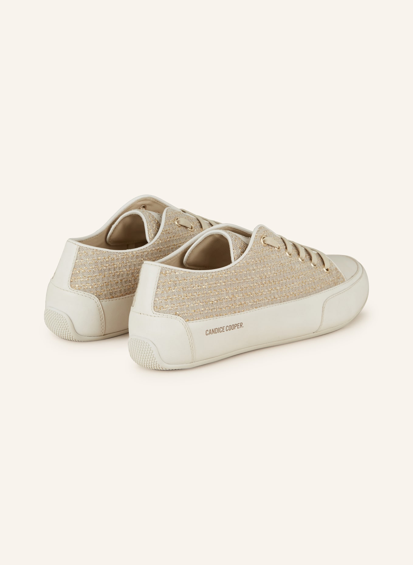 Candice Cooper Sneaker, Farbe: BEIGE/ GOLD (Bild 2)