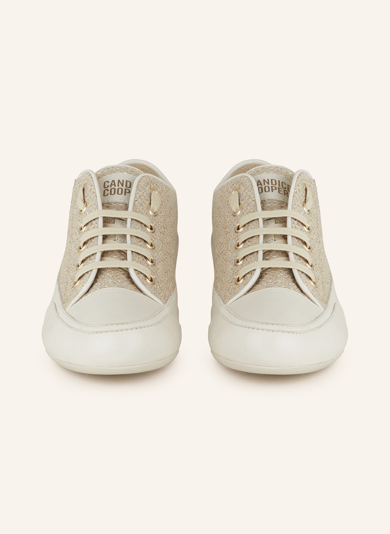 Candice Cooper Sneaker, Farbe: BEIGE/ GOLD (Bild 3)