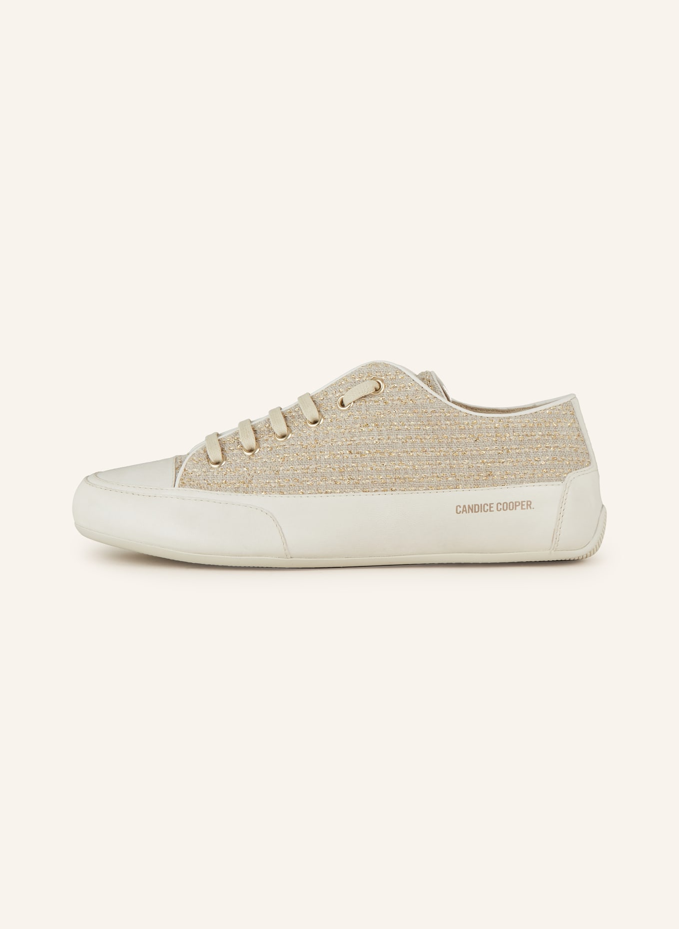 Candice Cooper Sneakers, Color: BEIGE/ GOLD (Image 4)