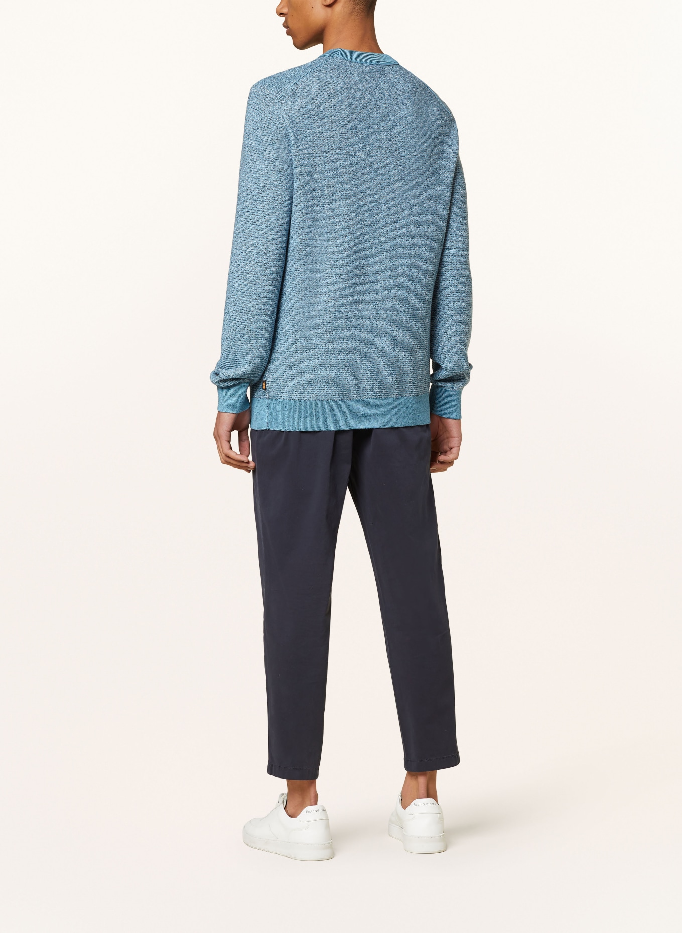 BOSS Sweater ASPOK, Color: TEAL (Image 3)