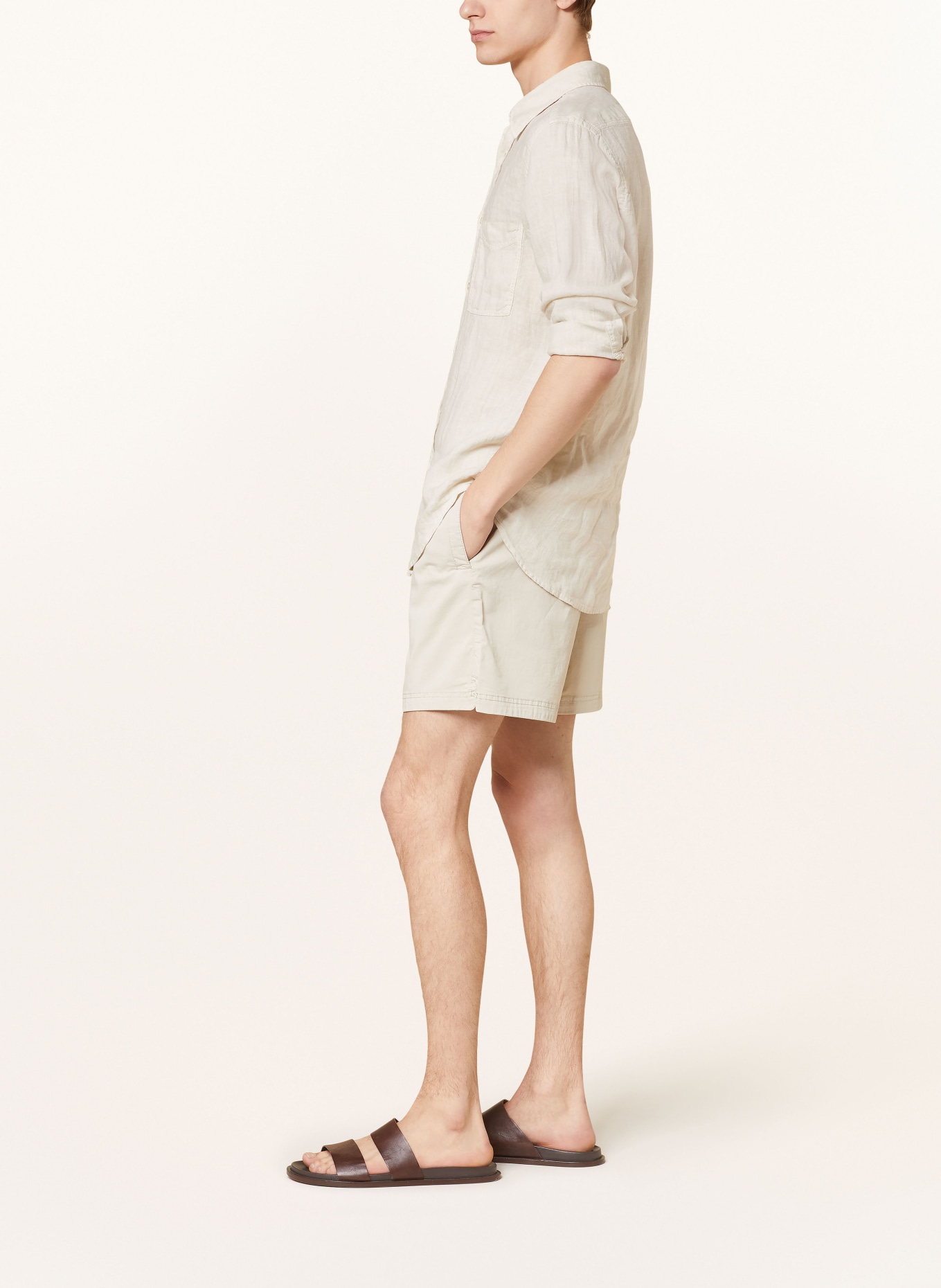 BOSS Shorts SANDREW, Color: BEIGE (Image 4)