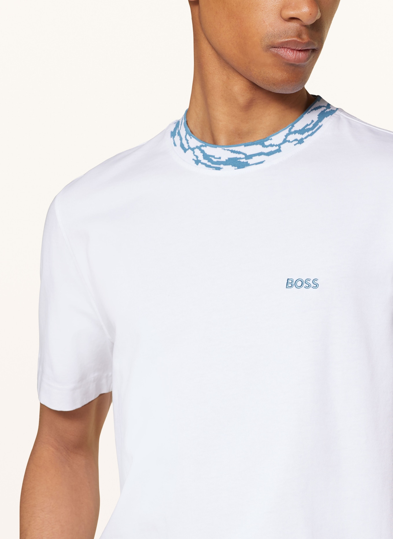 BOSS T-Shirt OCEAN, Farbe: WEISS (Bild 4)