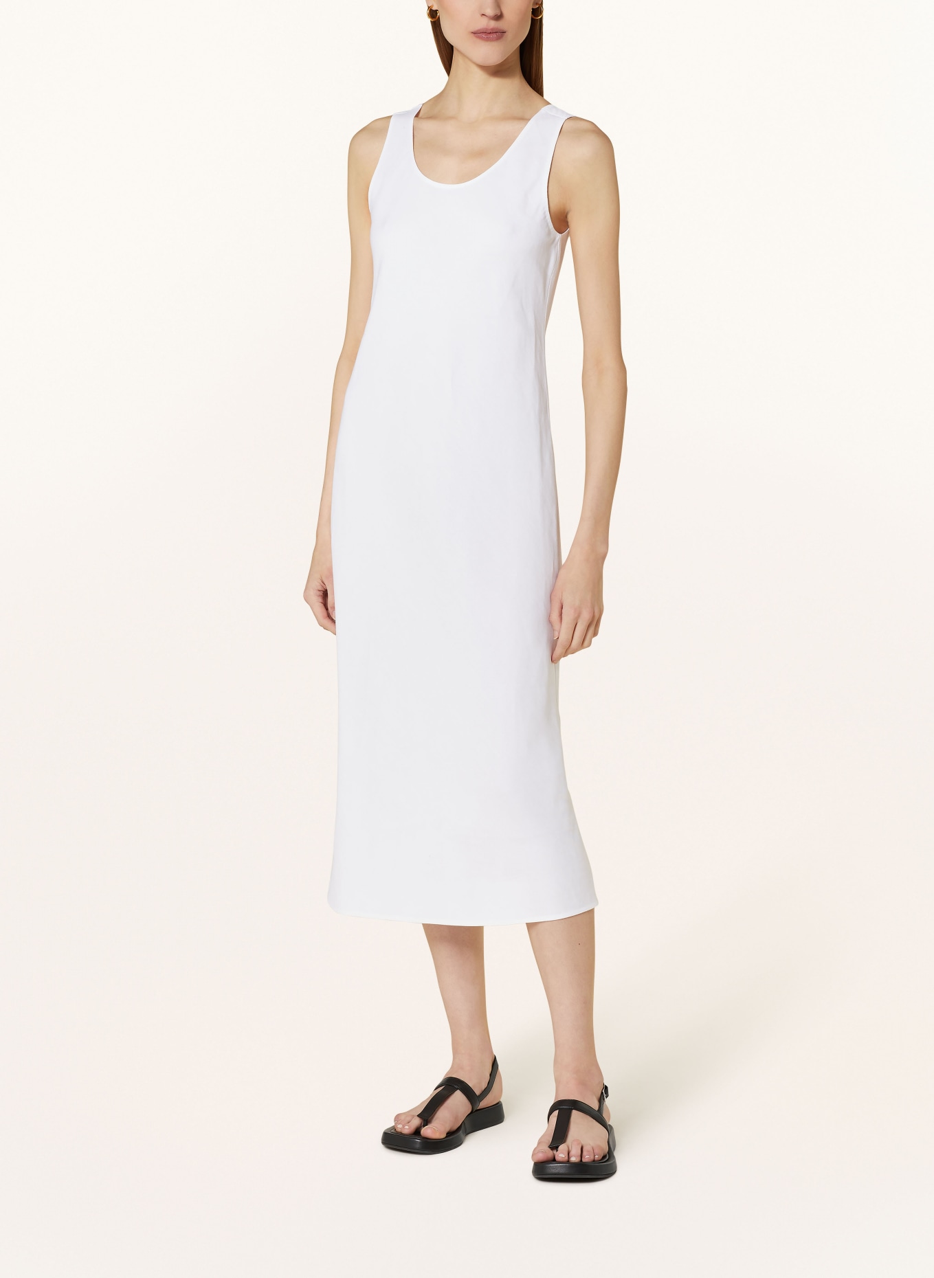 MaxMara STUDIO Dress ULTIMO with linen, Color: WHITE (Image 2)