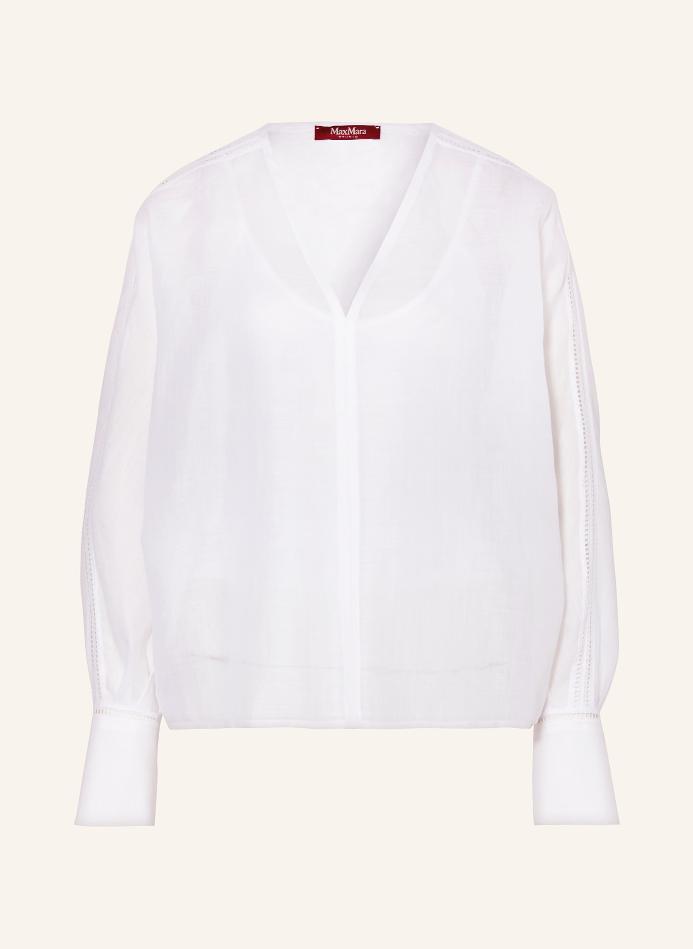MaxMara STUDIO Shirt blouse LECCIO, Color: WHITE (Image 1)