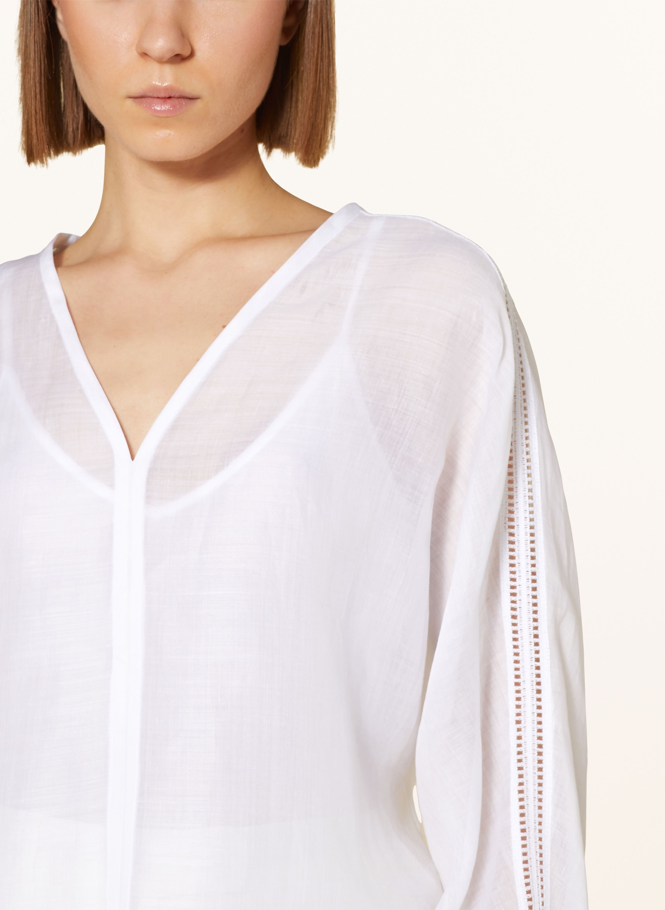 MaxMara STUDIO Shirt blouse LECCIO, Color: WHITE (Image 5)