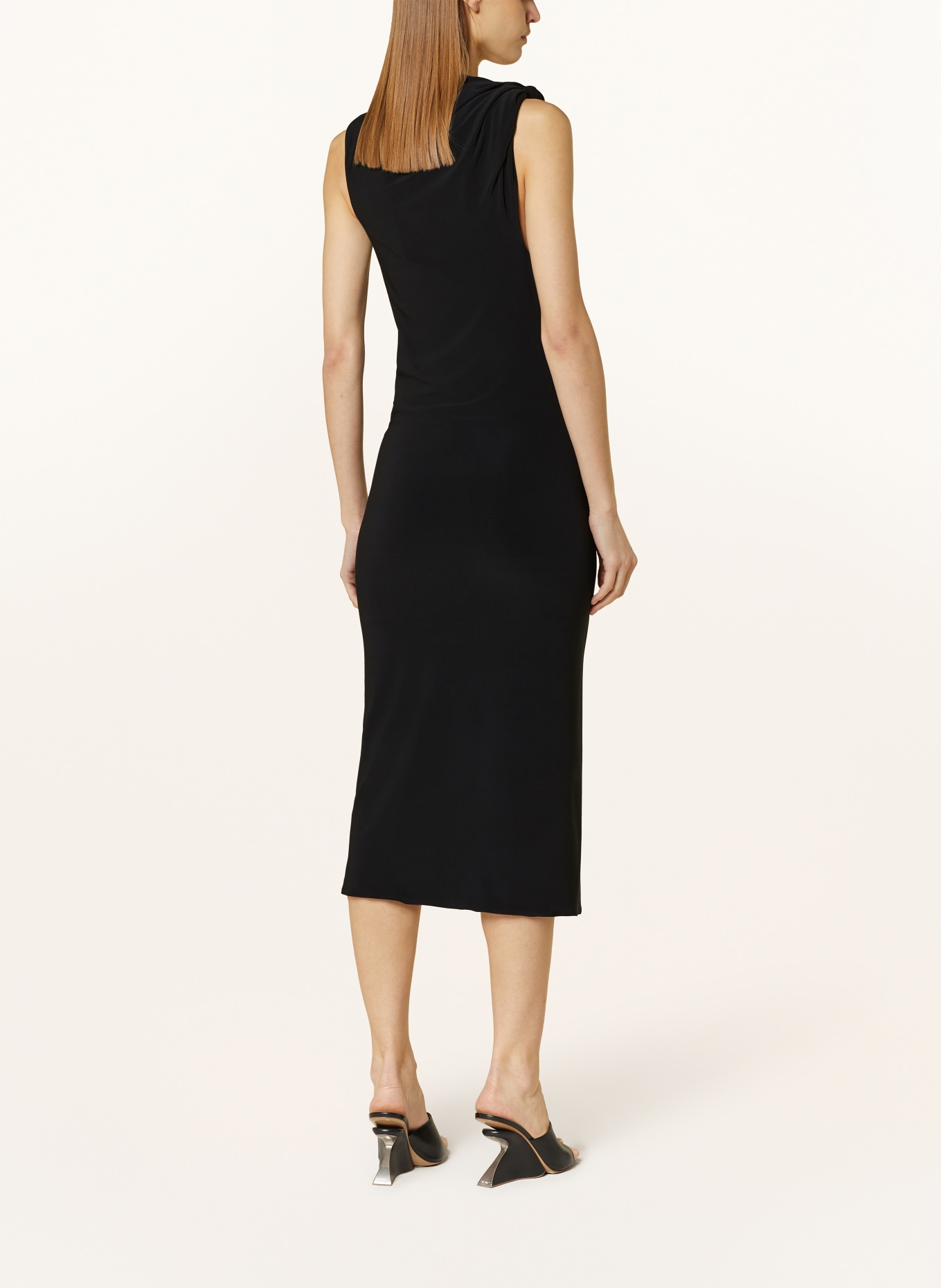 SPORTMAX Dress NUBLE, Color: BLACK (Image 3)