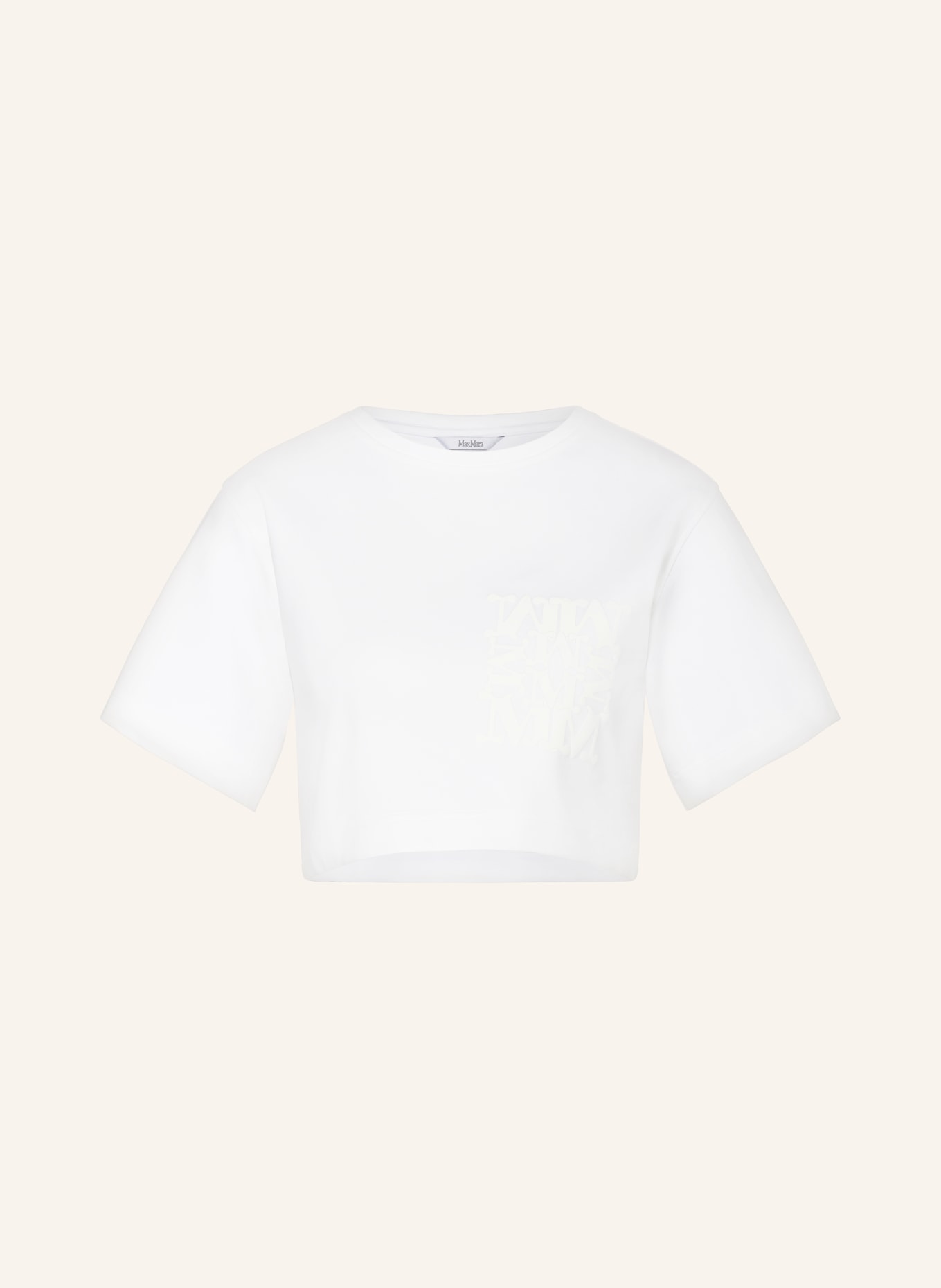 Max Mara Cropped-Shirt MESSICO, Farbe: CREME (Bild 1)