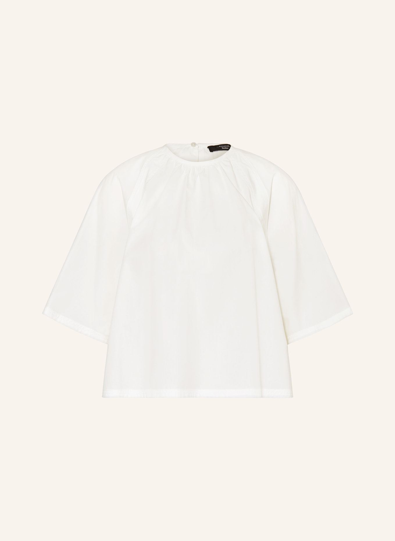 WEEKEND MaxMara Shirt blouse CRESPO, Color: WHITE (Image 1)