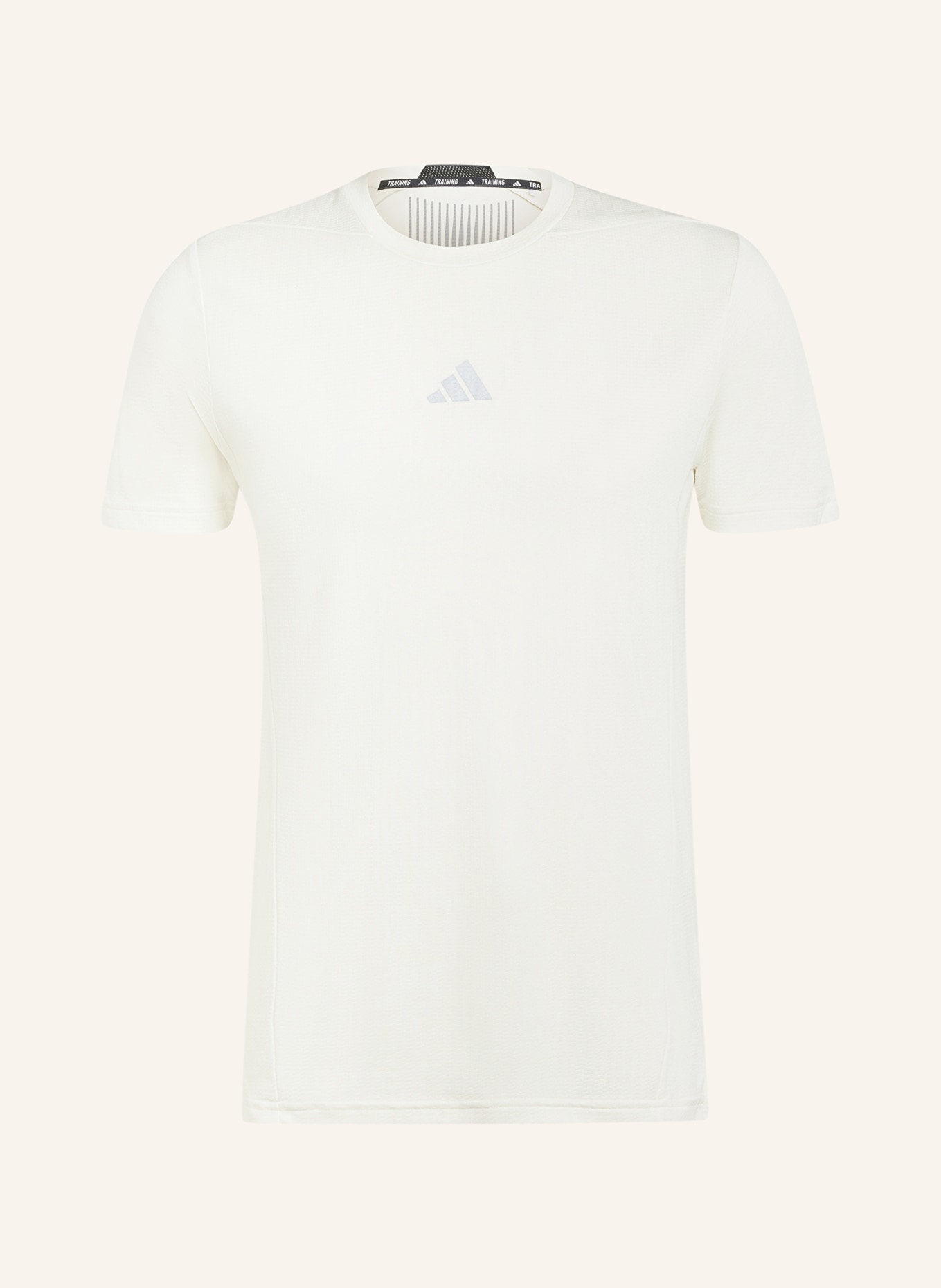 adidas T-Shirt DESIGNED FOR TRAINING, Farbe: ECRU (Bild 1)