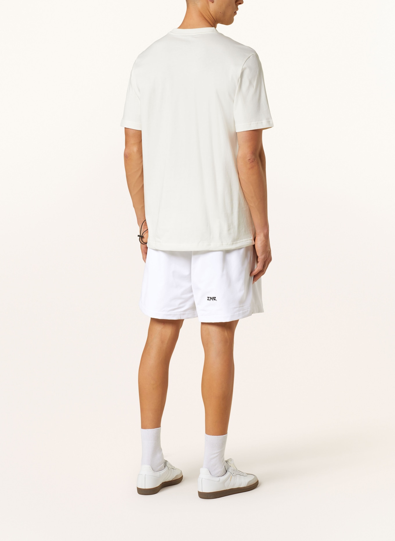 adidas Shorts, Color: WHITE (Image 3)