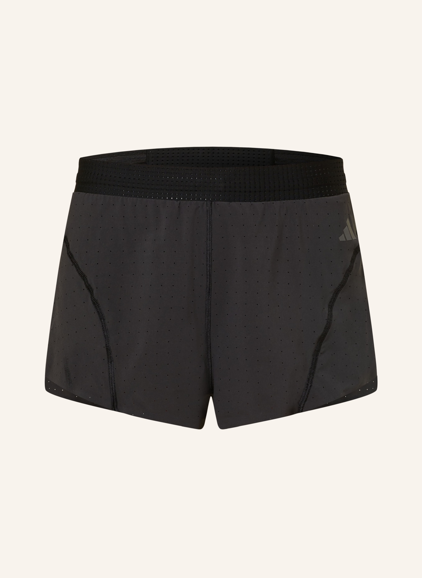 adidas 2-in-1 running shorts ADIZERO, Color: BLACK (Image 1)