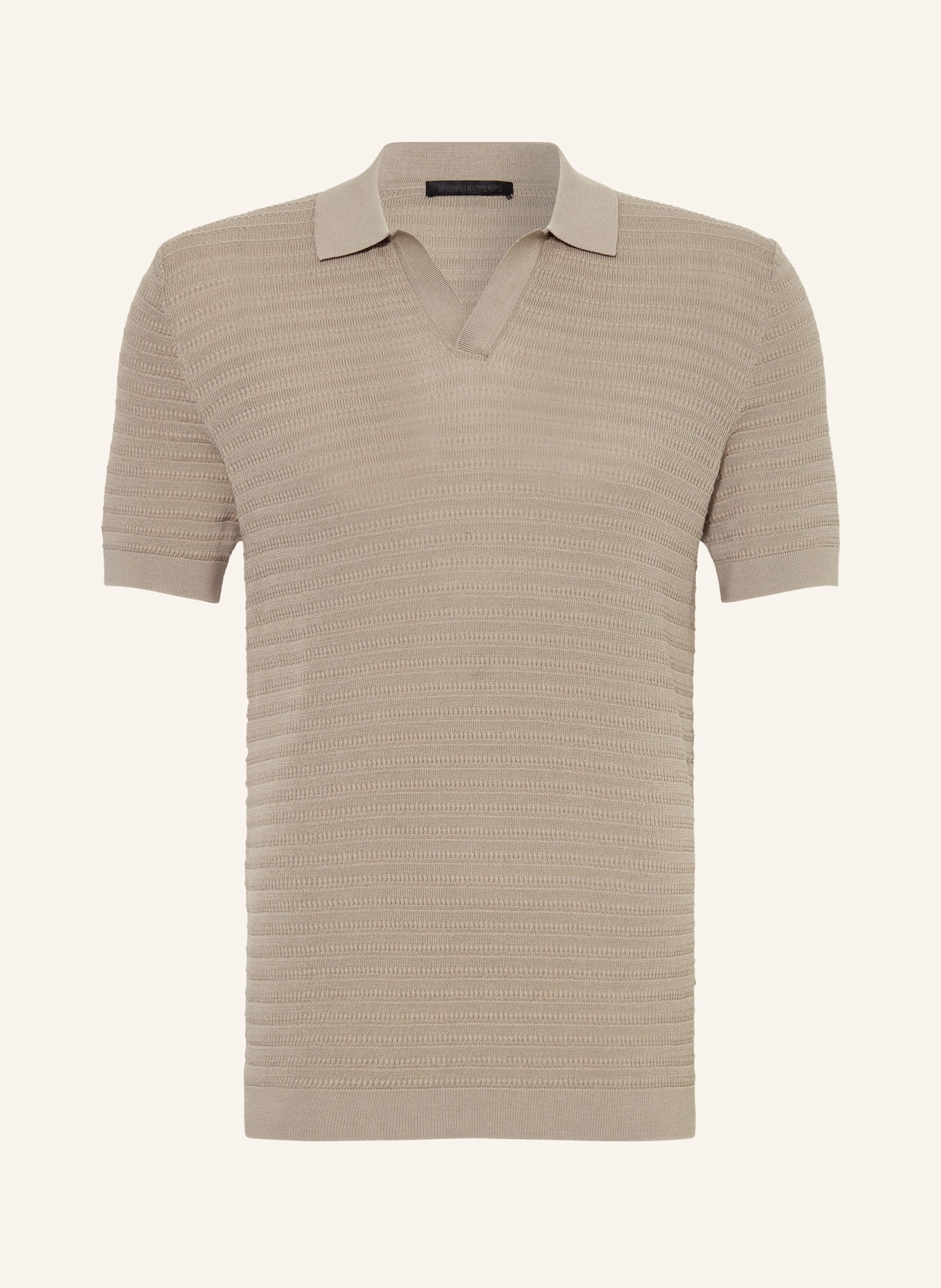 DRYKORN Polo shirt BRAIAN, Color: 1715 braun (Image 1)