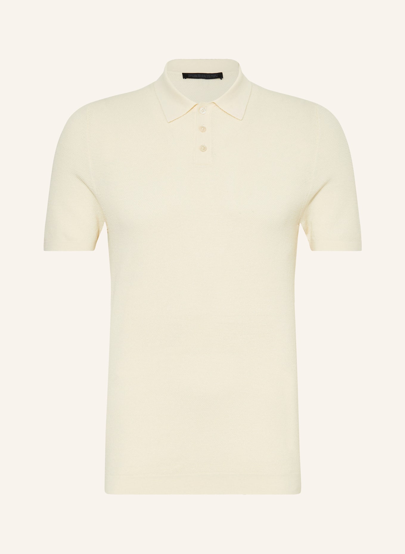 DRYKORN Piqué-Poloshirt TRITON, Farbe: ECRU (Bild 1)