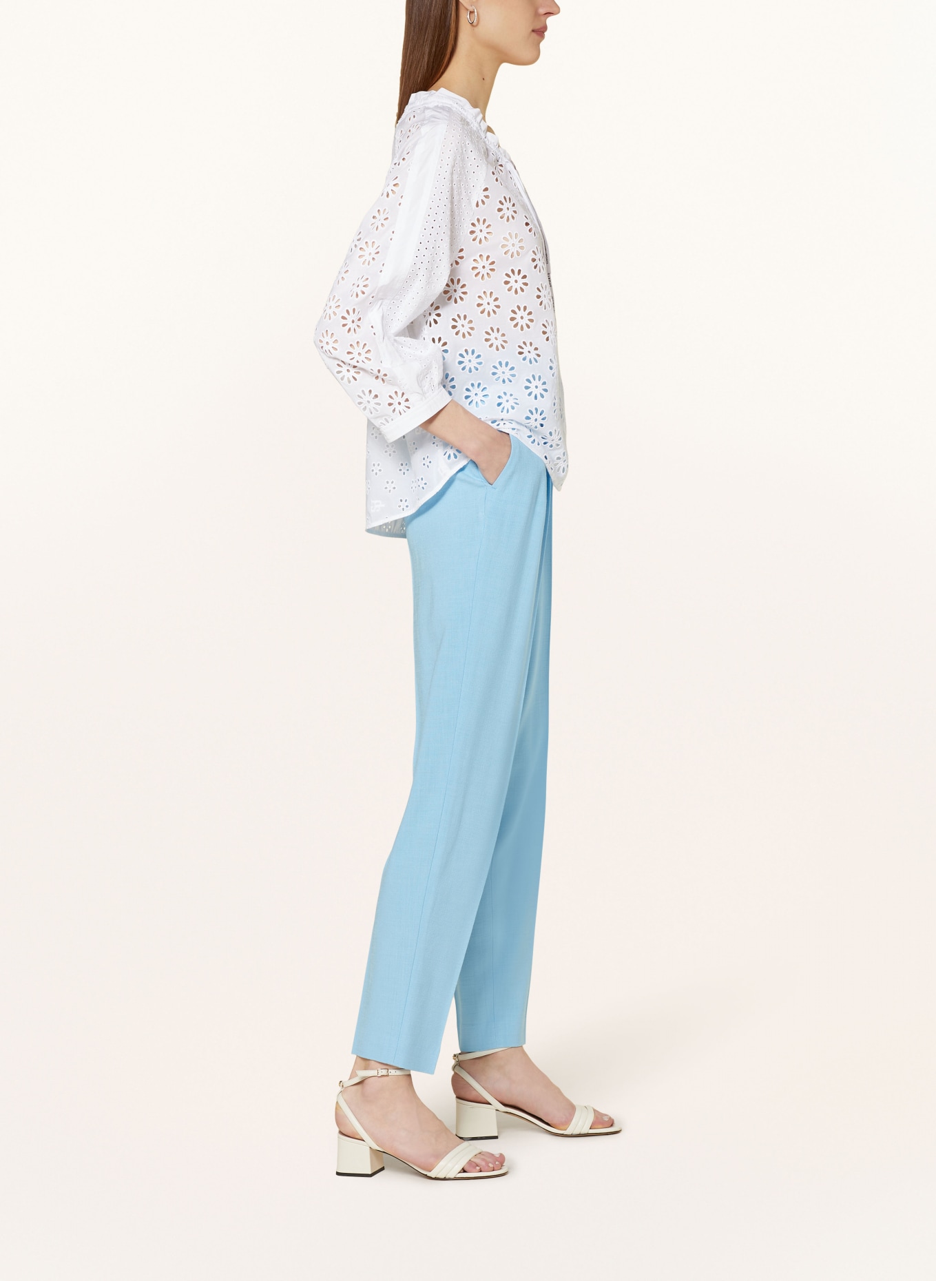 MARC CAIN Trousers SANAA, Color: LIGHT BLUE (Image 4)