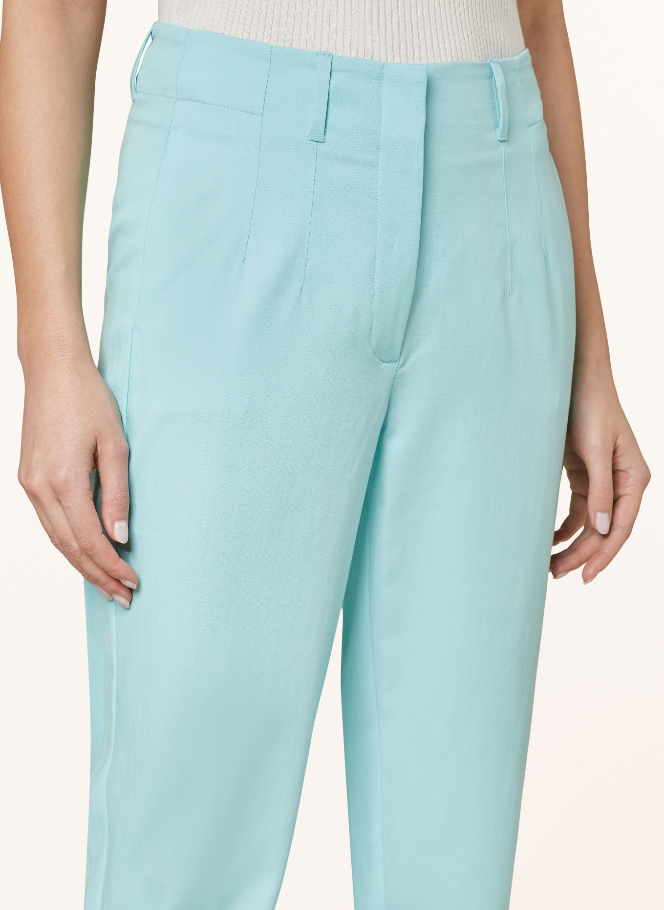 BETTY&CO 7/8 pants, Color: TURQUOISE (Image 5)