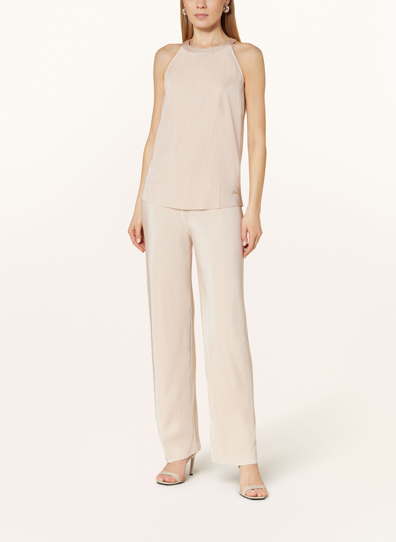 BETTY&CO Pleated pants, Color: BEIGE (Image 2)