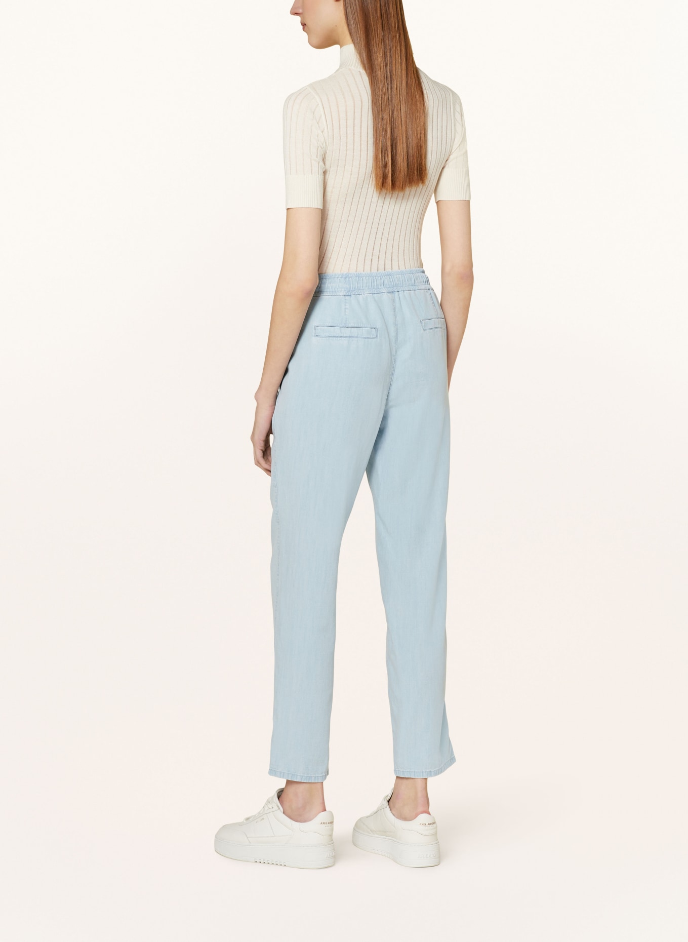 MARC CAIN Pants RIVERA in denim look, Color: 351 baby blue (Image 3)
