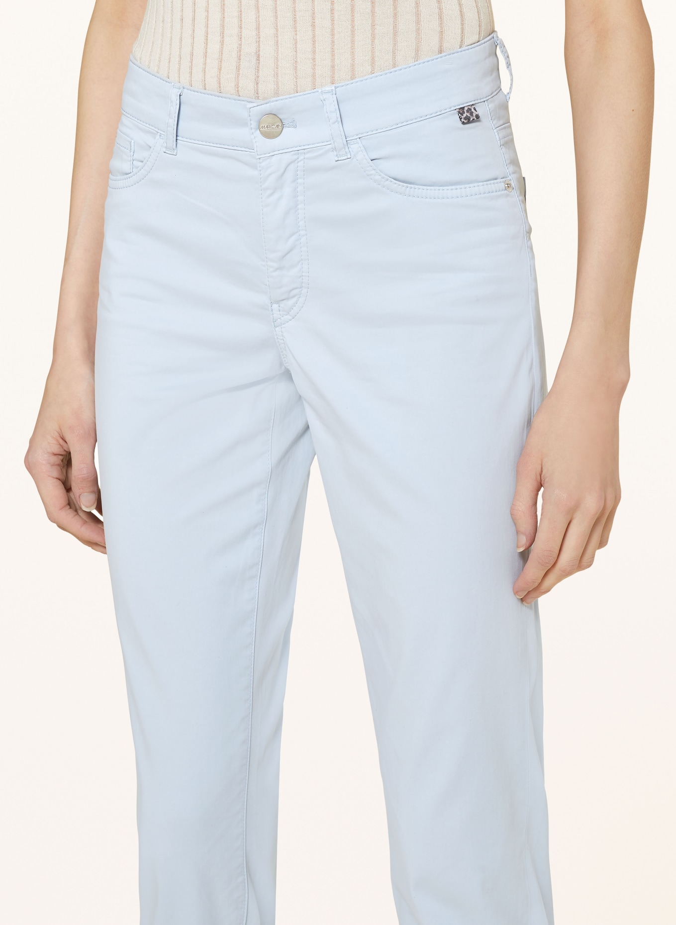 MARC CAIN Trousers SILEA, Color: 320 soft summer sky (Image 5)