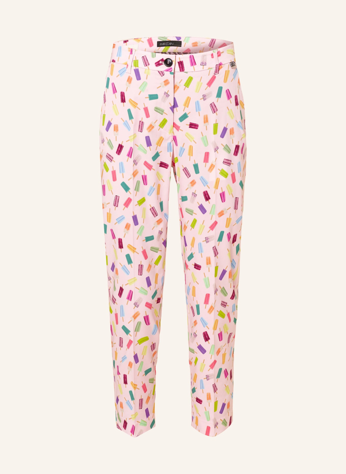 MARC CAIN 7/8 trousers FRANCA, Color: 211 soft pink (Image 1)