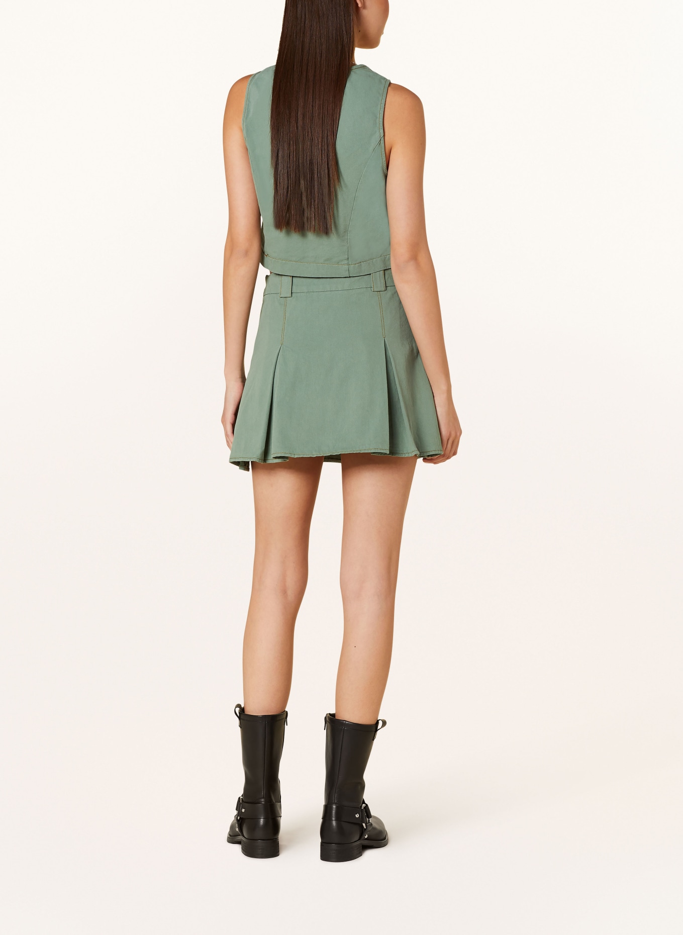 SOMETHINGNEW Skirt SNCAM, Color: GREEN (Image 3)